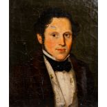 French school, attributed to J. Varin de Chaumont (19th C.): Portrait of Maurice Ulmo, oil on canvas