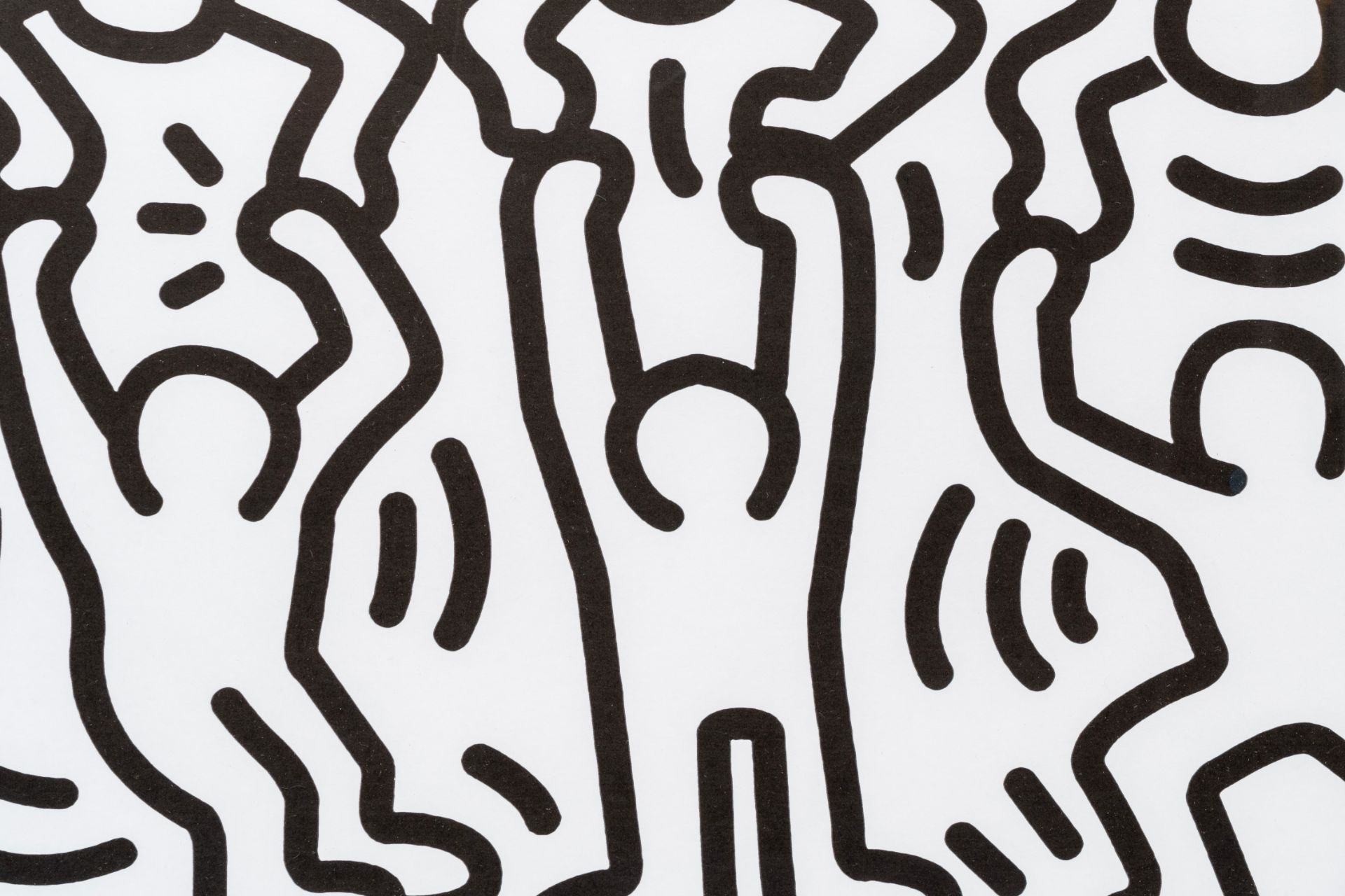 Keith Haring (1958-1990, after): 'Acrobat', serigraph, 102/200 - Image 6 of 6