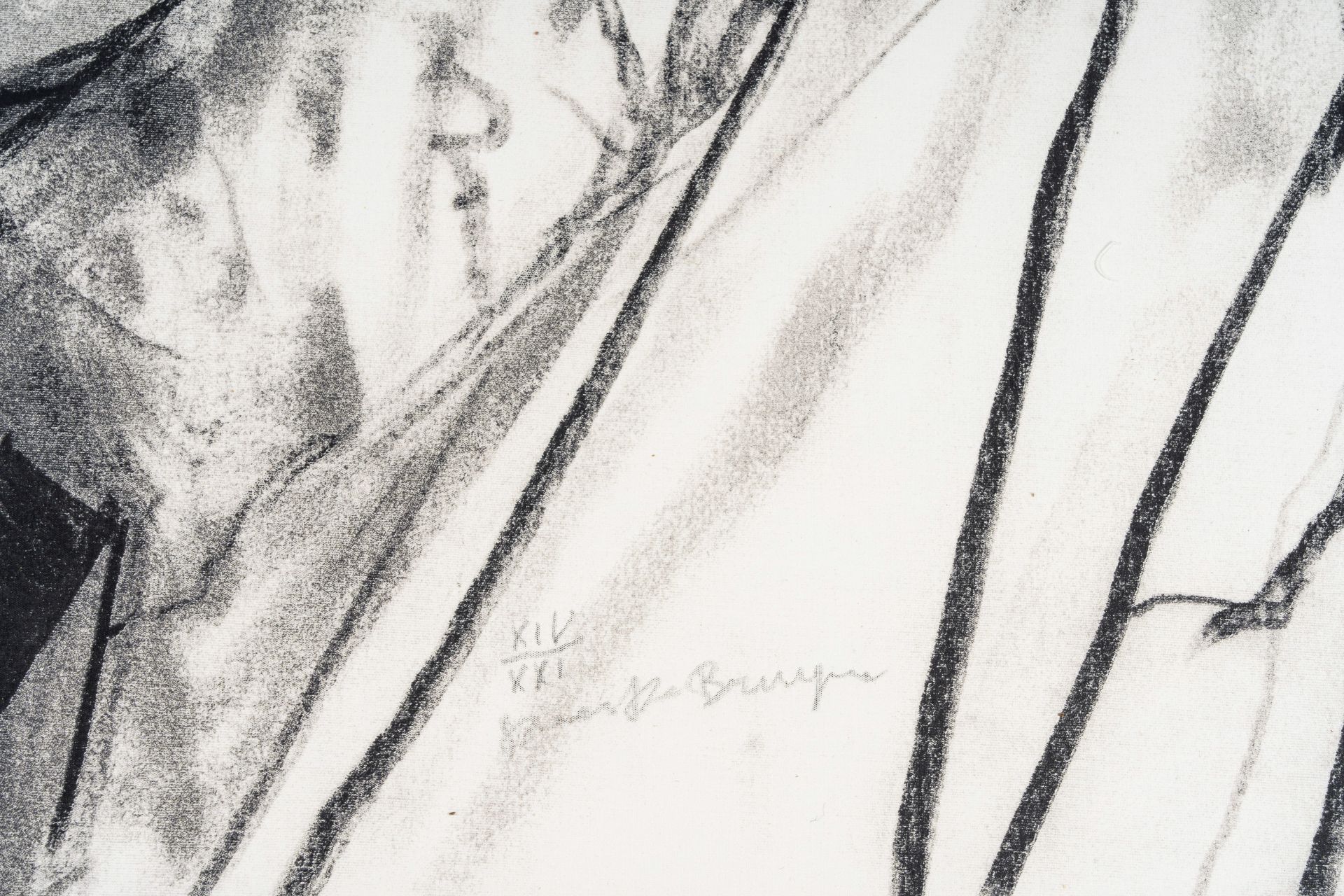 Dees De Bruyne (1940-1988): 'Love your son', seven lithographs on canvas, ed. XIV/XXI - Image 21 of 26