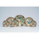 A varied collection of Chinese Canton famille rose porcelain, 19th/20th C.