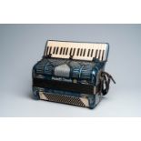 An Italian 'Fratelli Crosio' chromatic accordion with piano keyboard, ca. 1960/70