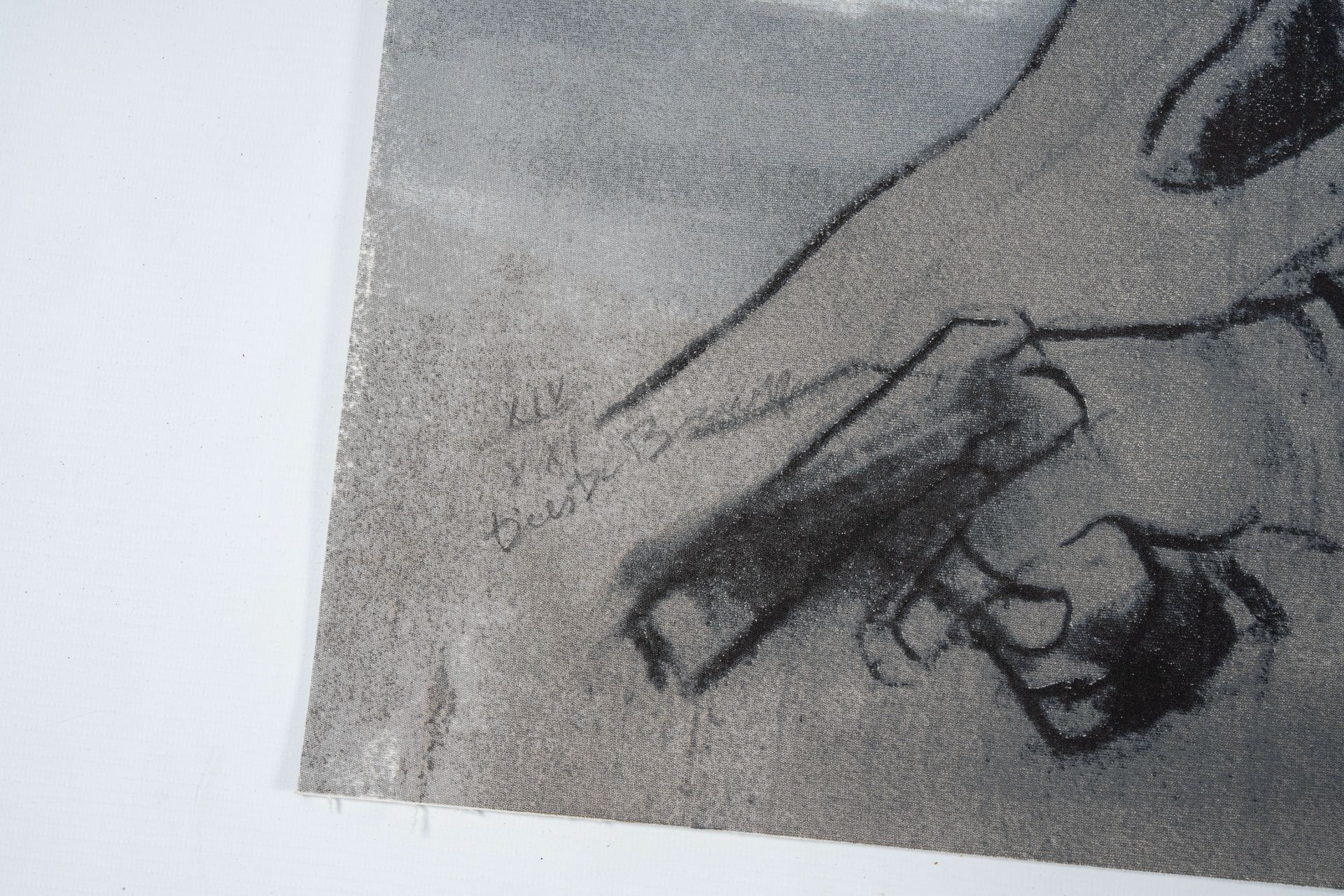 Dees De Bruyne (1940-1988): 'Love your son', seven lithographs on canvas, ed. XIV/XXI - Image 13 of 26