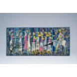 Mary Dambiermont (1932-1983): 'Les viÃ¨rges sages et viÃ¨rges folles', wall tapestry, Koninklijke Ma