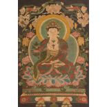 A 'Buddha Shakyamuni' thangka, Nepal, 19th C.