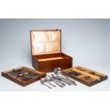 A 103-piece silver plated rococo style cutlery set with matching box, Picard & Wielputz, Germany, 20
