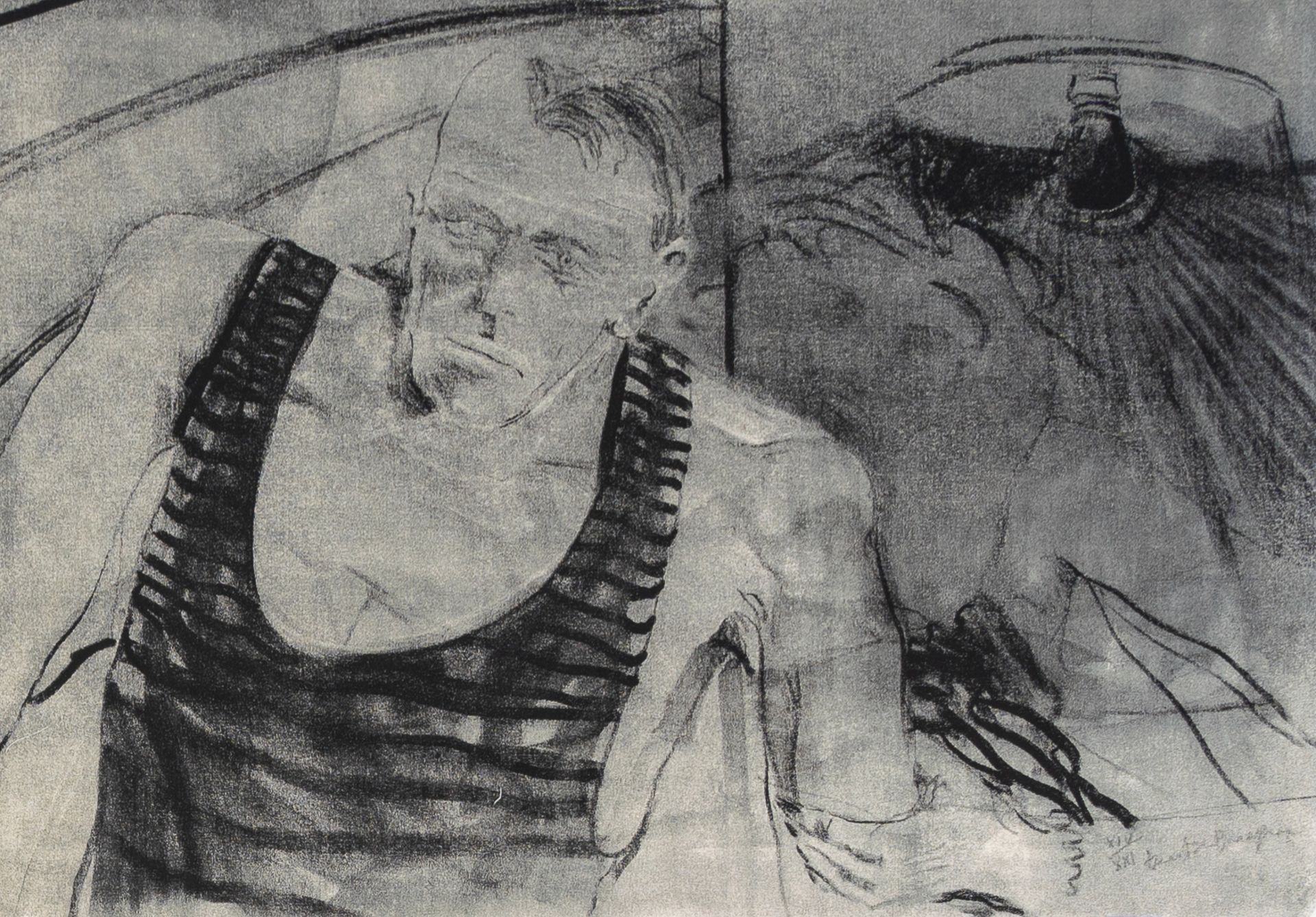 Dees De Bruyne (1940-1988): 'Love your son', seven lithographs on canvas, ed. XIV/XXI - Image 3 of 26