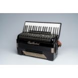 A German 'Royal Standard' chromatic accordion with piano keyboard, ca. 1950