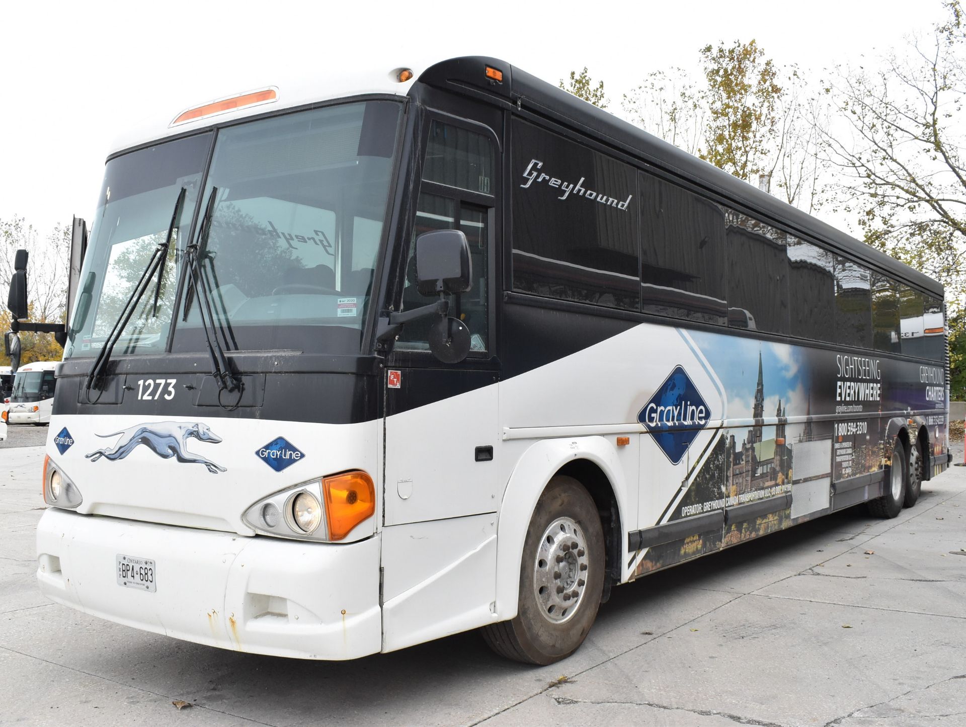 MOTOR COACH INDUSTRIES (2007) D4505 MOTOR COACH WITH DETROIT DIESEL SERIES 60 12.7L DIESEL ENGINE - Image 3 of 17