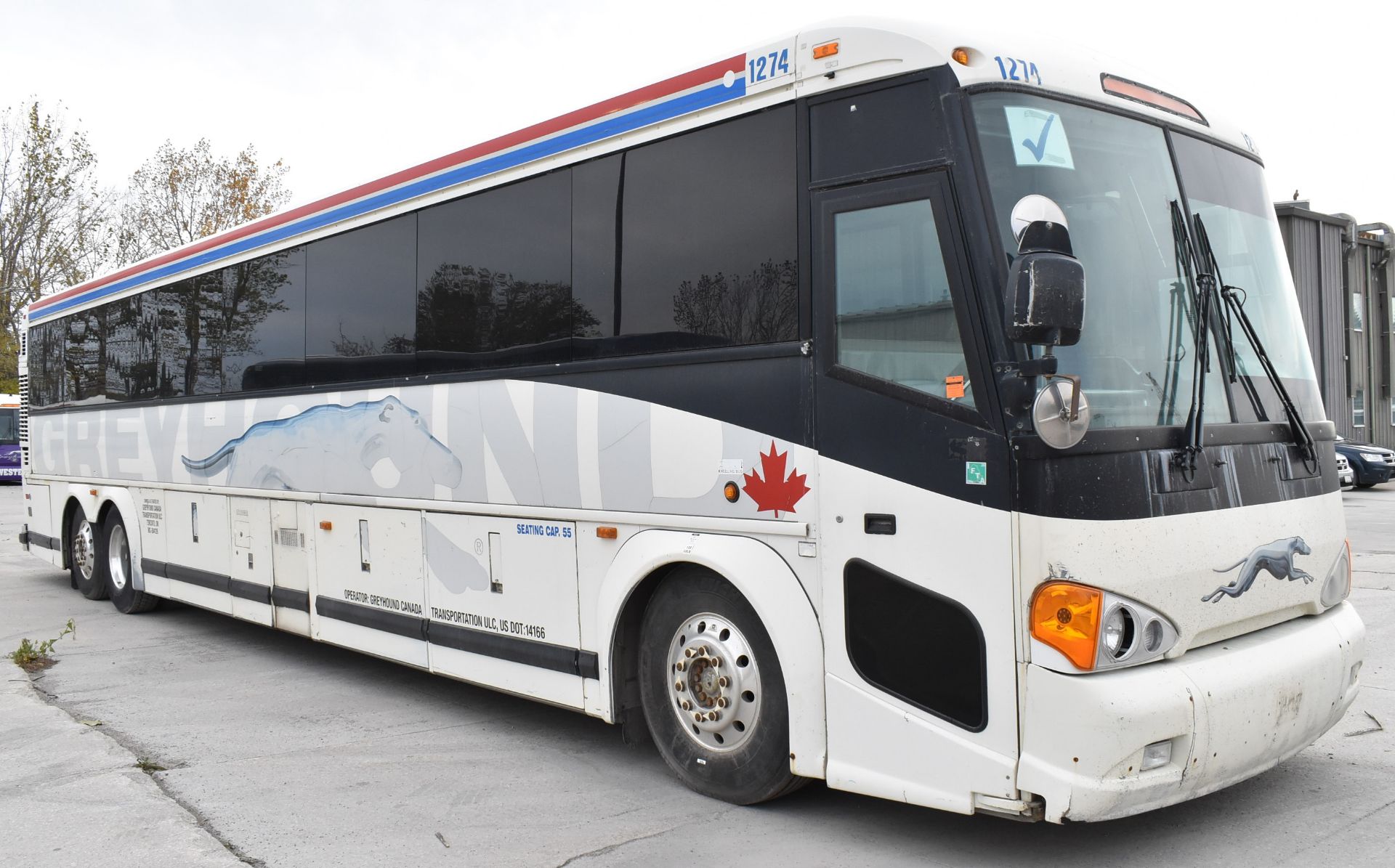 MOTOR COACH INDUSTRIES (2007) D4505 MOTOR COACH WITH DETROIT DIESEL SERIES 60 12.7L DIESEL ENGINE,