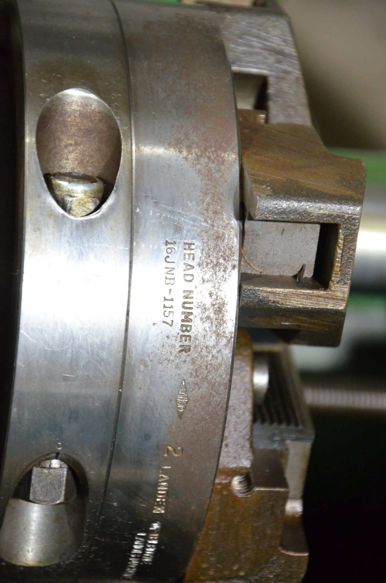 TELEDYNE LANDIS MODEL 16-20 THREADING MACHINE WITH LANDEX #2 THREADING HEAD, SPEEDS TO 233 RPM, 2 - Image 12 of 18