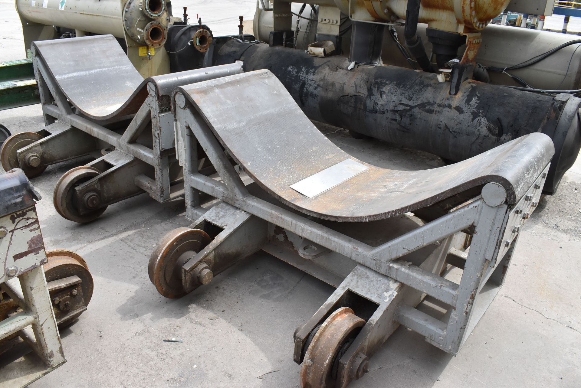 LOT/ (4) BELOIT MILL PRO ROLL CARTS WITH 31" WHEEL BASE (CI) [RIGGING FEE FOR LOT #2493 - $25 USD - Image 2 of 3
