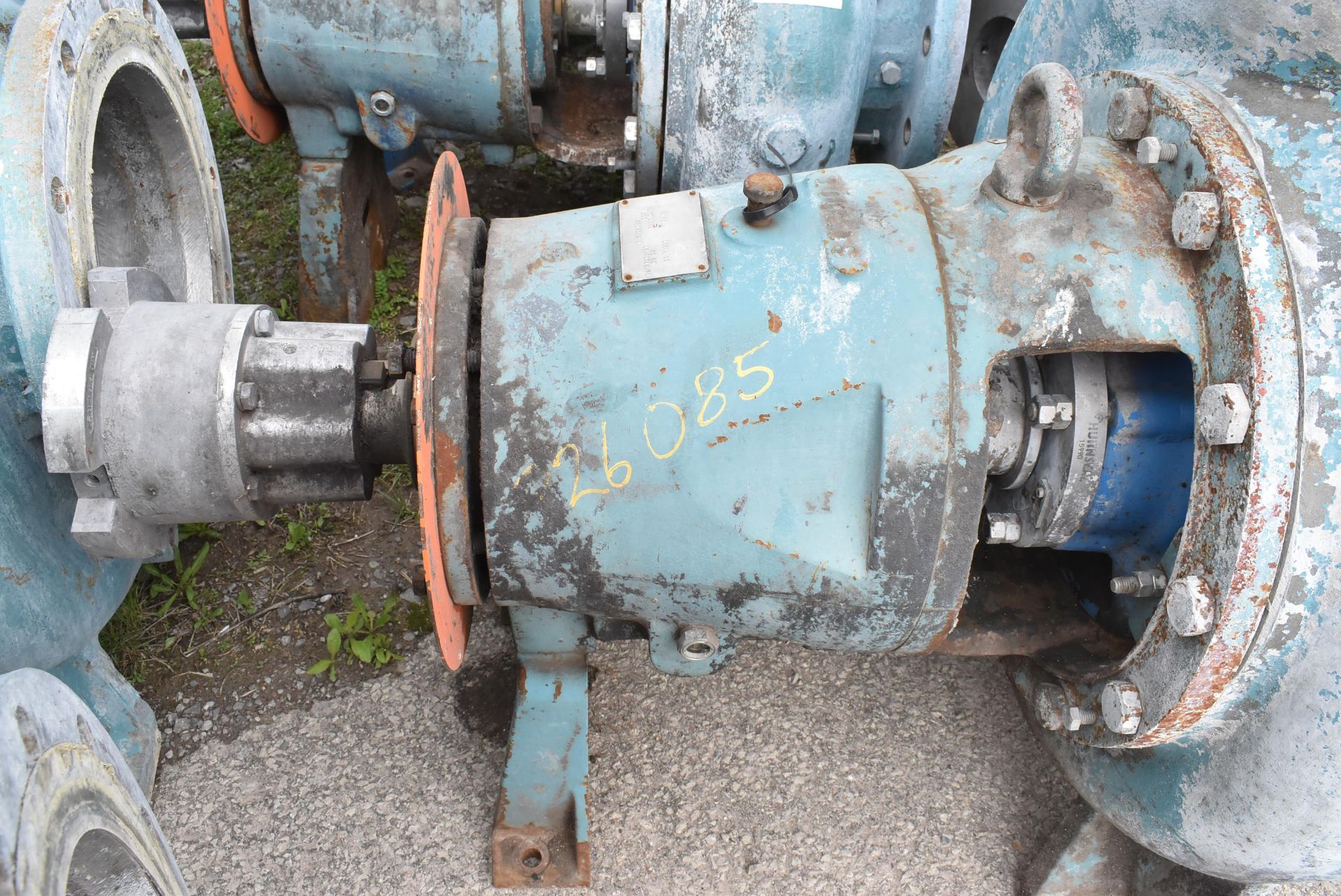 GOULDS 3175 12X14-18 STAINLESS STEEL CENTRIFUGAL PAPER STOCK/PROCESS PUMP WITH GOULDS BACK PULL - Image 3 of 4