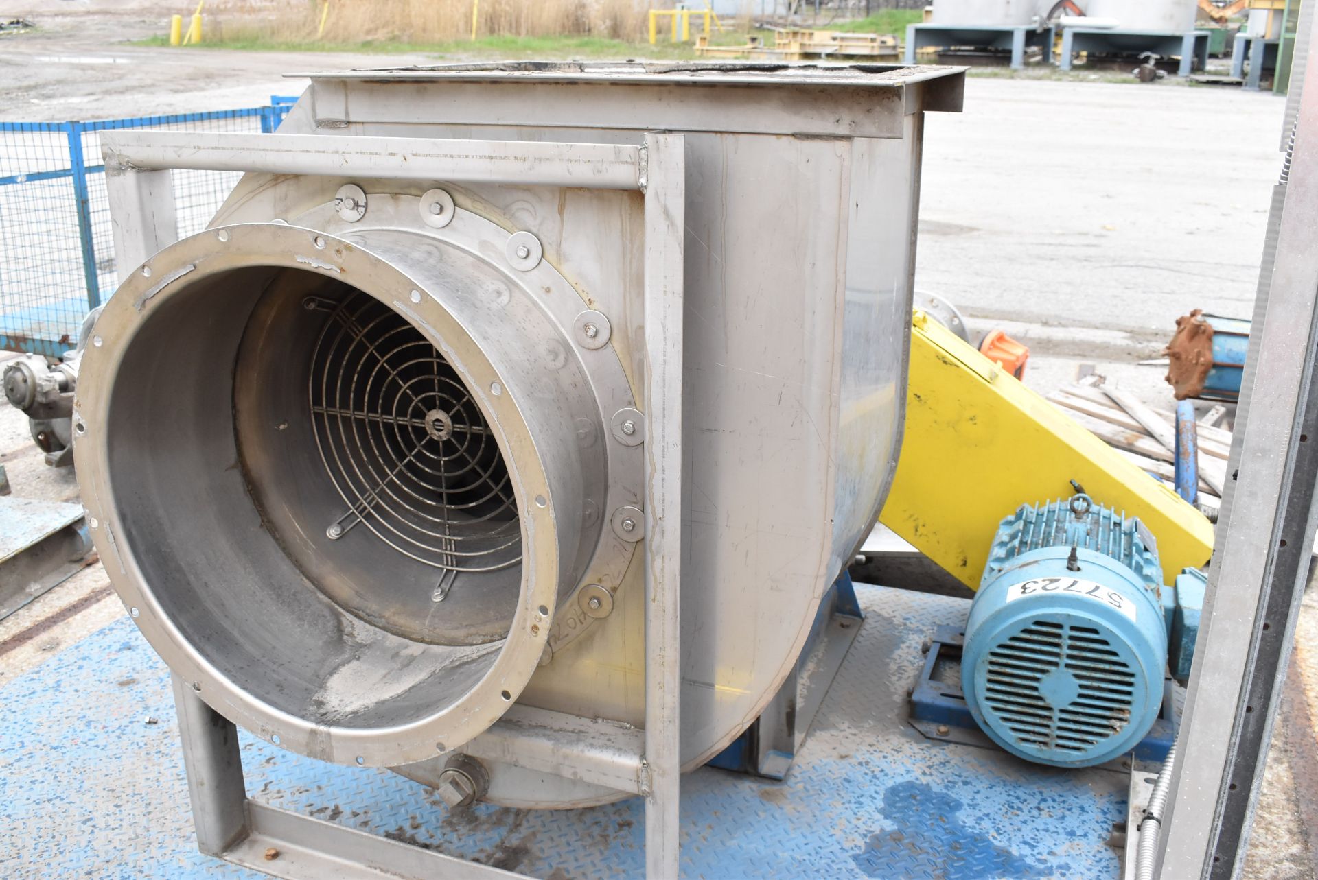 NORTHERN BLOWER 13 CL3 SKID-MOUNTED EXHAUST BLOWER WITH SIEMENS 30 HP/1765 RPM/575V/3PH/60HZ - Image 2 of 5