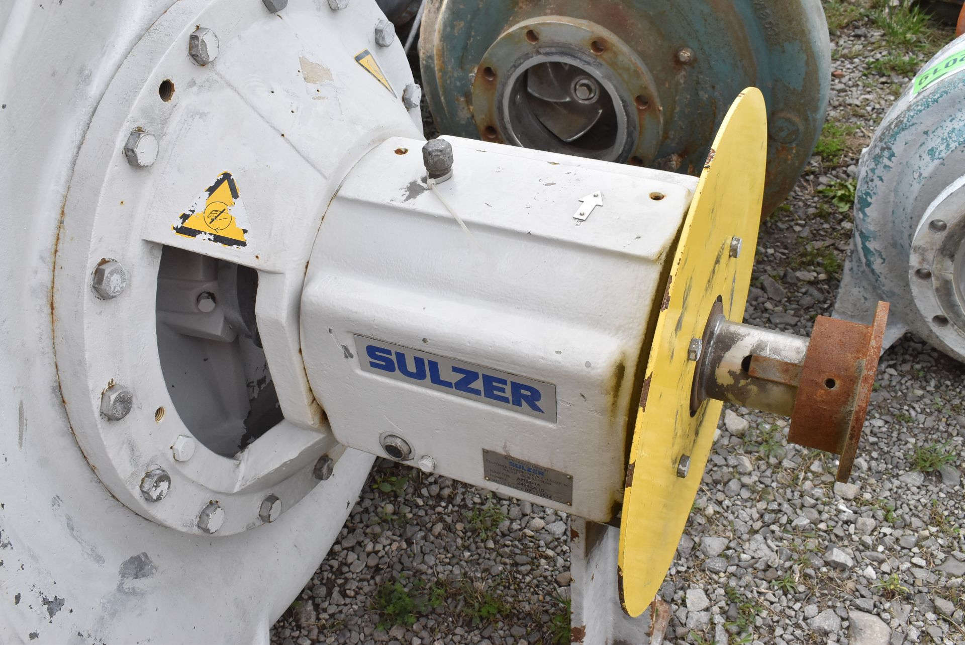 SULZER (2010) APT 52-16 16X16-20 STAINLESS STEEL CENTRIFUGAL PUMP WITH 1190 RPM, BACK PULL OUT - Image 3 of 6