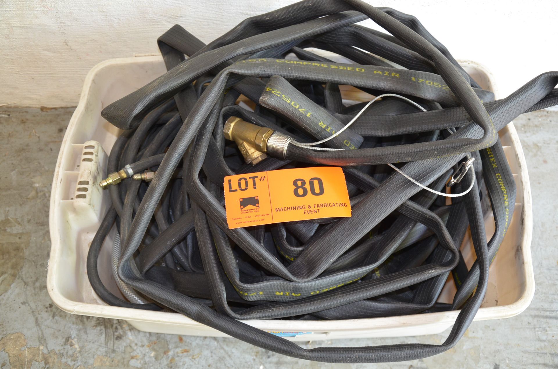 LOT/ AIRFLOAT AND SOLVING CONNECTING HOSES