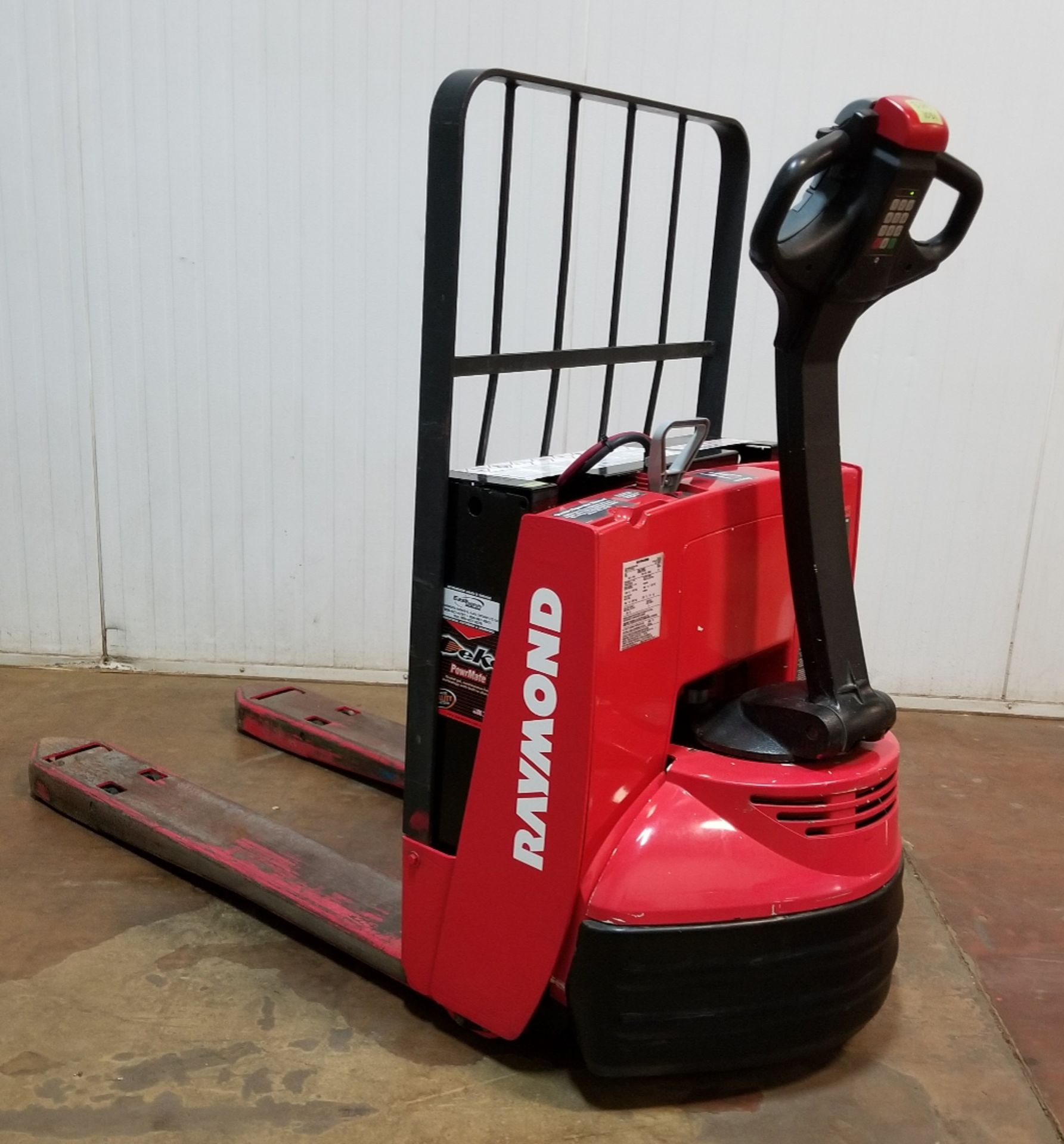 RAYMOND (2006) 102T-F45L 4500 LB. CAPACITY 24V WALK-BEHIND ELECTRIC PALLET JACK WITH BUILT-IN