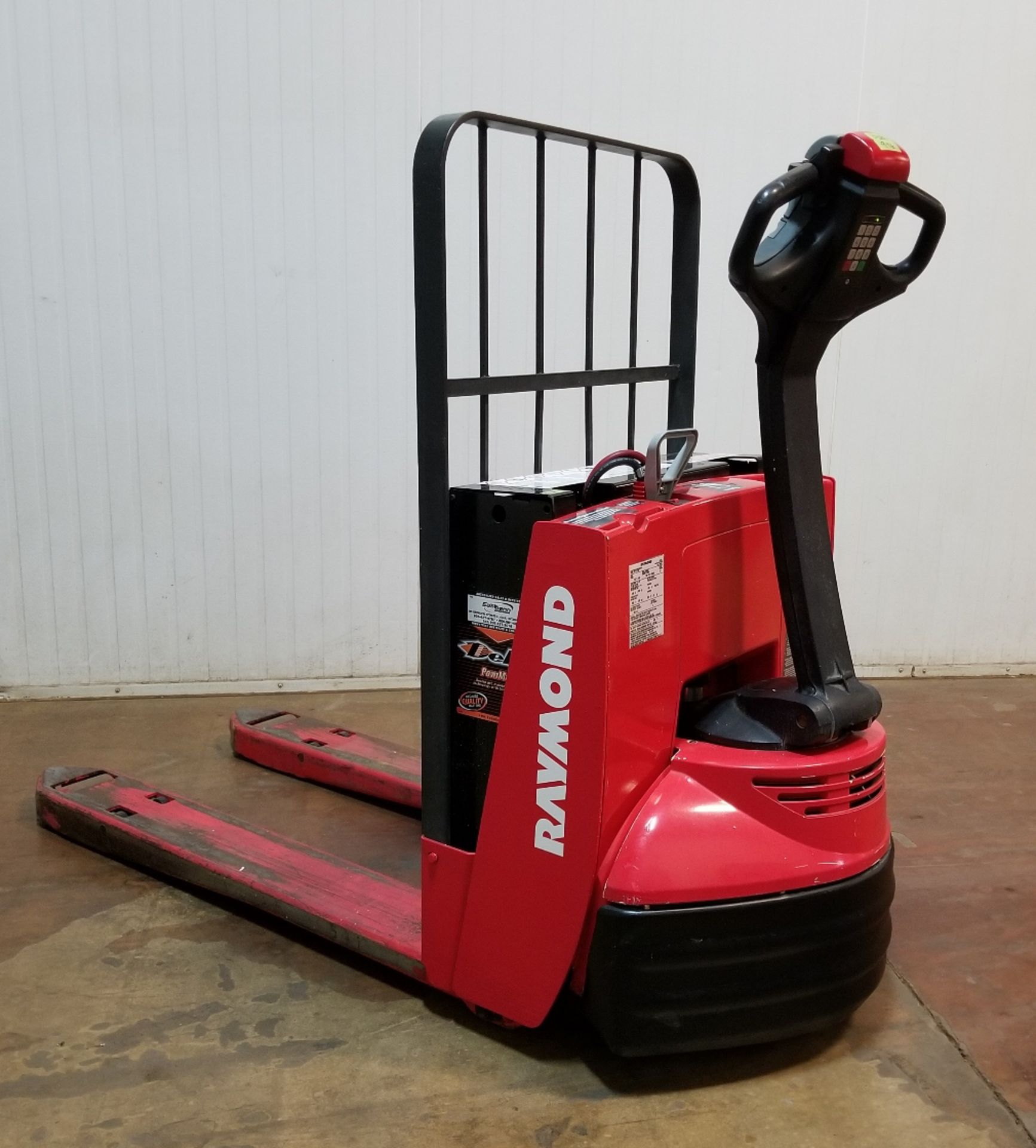RAYMOND (2006) 102T-F45L 4500 LB. CAPACITY 24V WALK-BEHIND ELECTRIC PALLET JACK WITH BUILT-IN