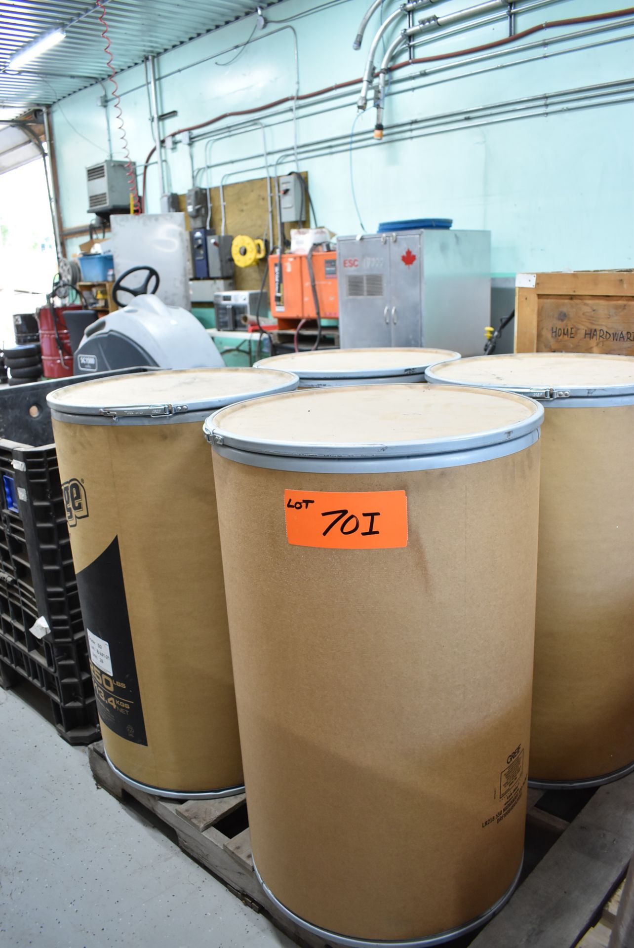 LOT/ (4) DRUMS OF SHUMAN DYNA-PURGE PURGING COMPOUND (APPROX. 1,000 LBS.)