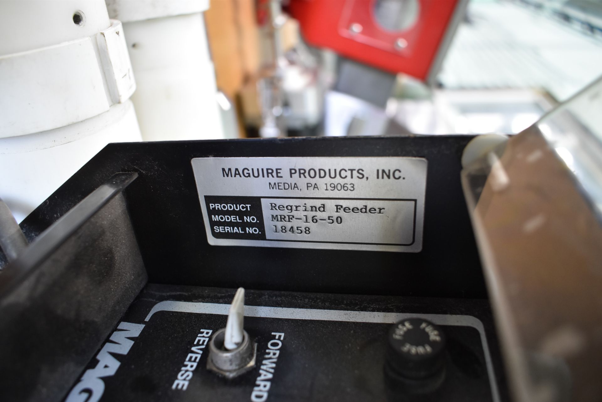 LOT/ MAGUIRE MRF-16-50 SHOT COUNTER WITH SPARE AUGERS - Image 3 of 4