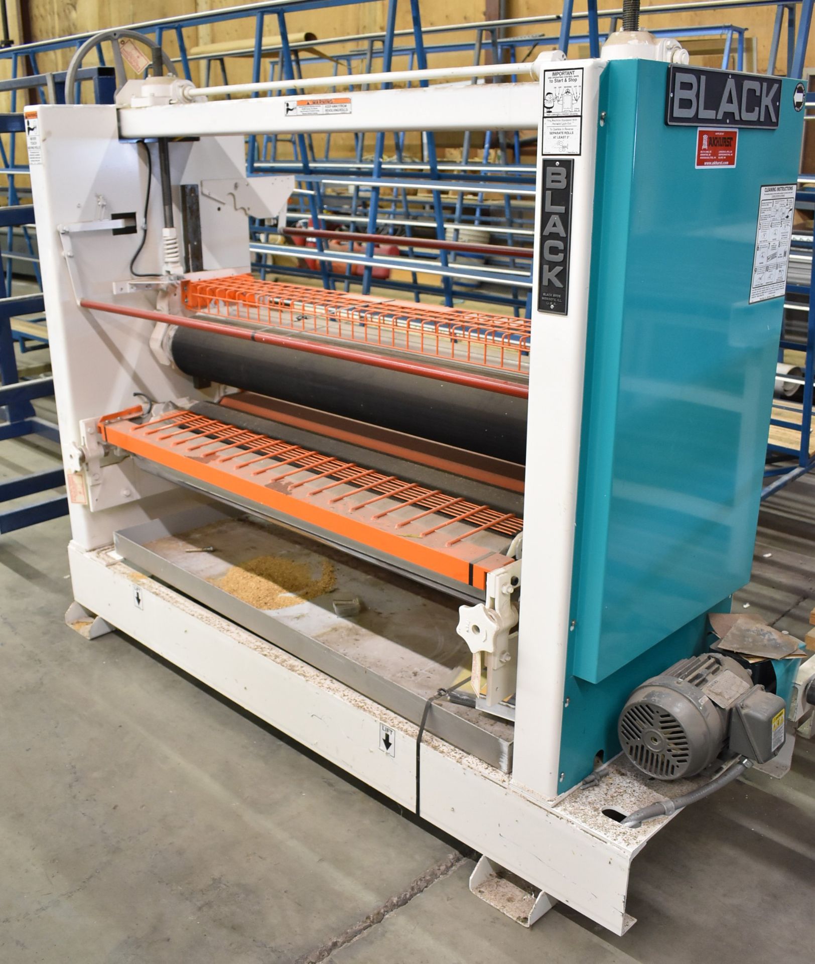 BLACK (2007) 775 SPR PANEL LAMINATOR WITH 56" ROLL SIZE, 3" TO 11" MATERIAL CAPACITY, 575V AC/3PH/ - Image 3 of 6