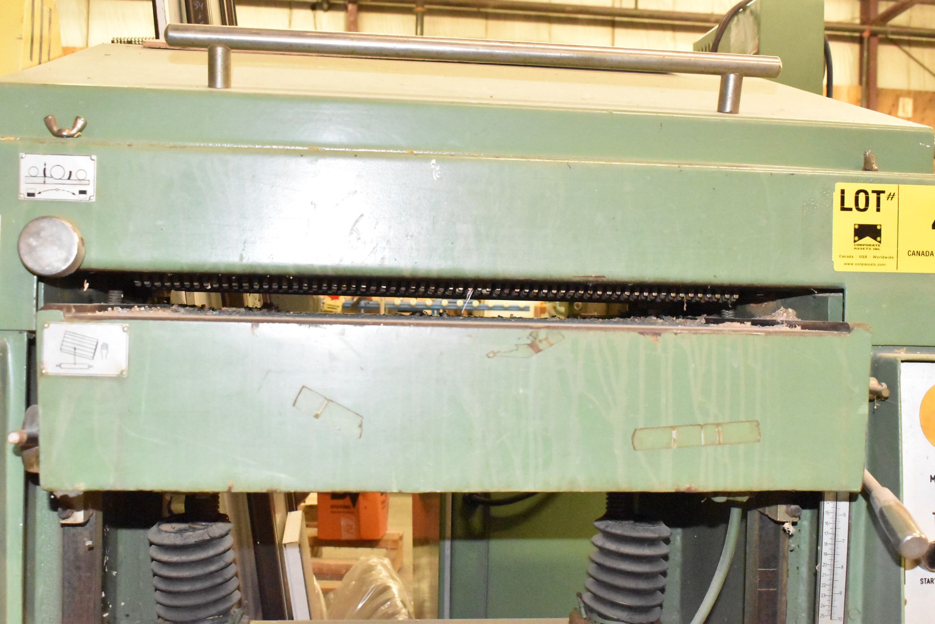 DSMC DSMC-63 PLANER WITH 24" BED WIDTH, UP TO 65" PER MINUTE CAPACITY, S/N 3012 (LOCATED AT 1636 - Image 2 of 5