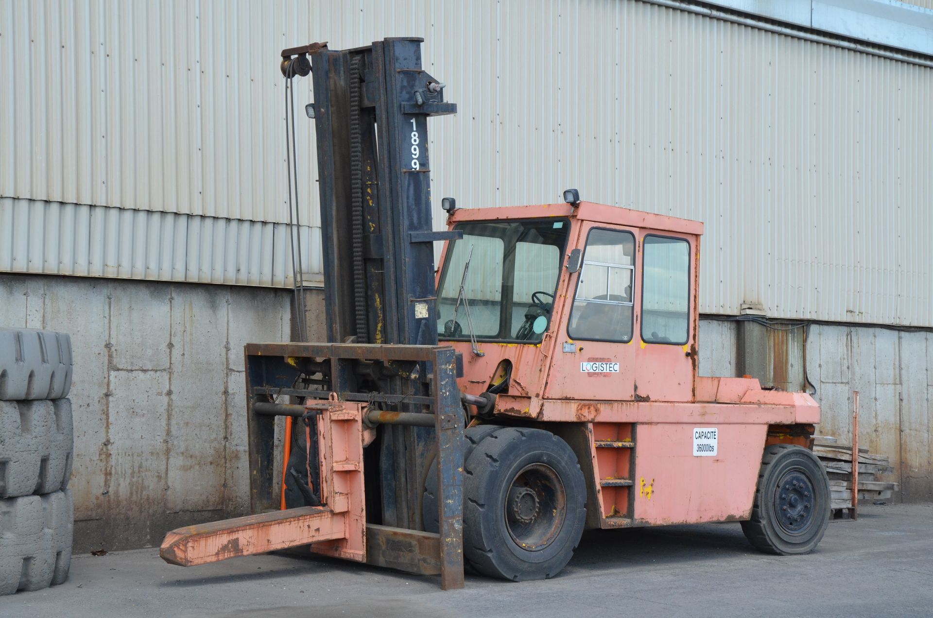 LANSING LINDE HERCULES 16.0/1200 HEAVY DUTY OUTDOOR DIESEL FORKLIFT WITH 31,750 LBS. CAPACITY - Image 2 of 27