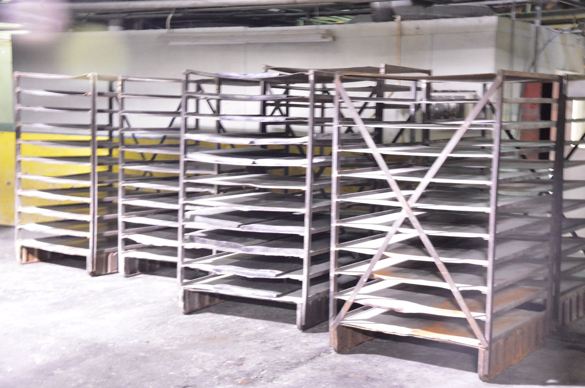 LOT/ (5) 48" x 42" x 72" COOLING RACKS - Image 3 of 3