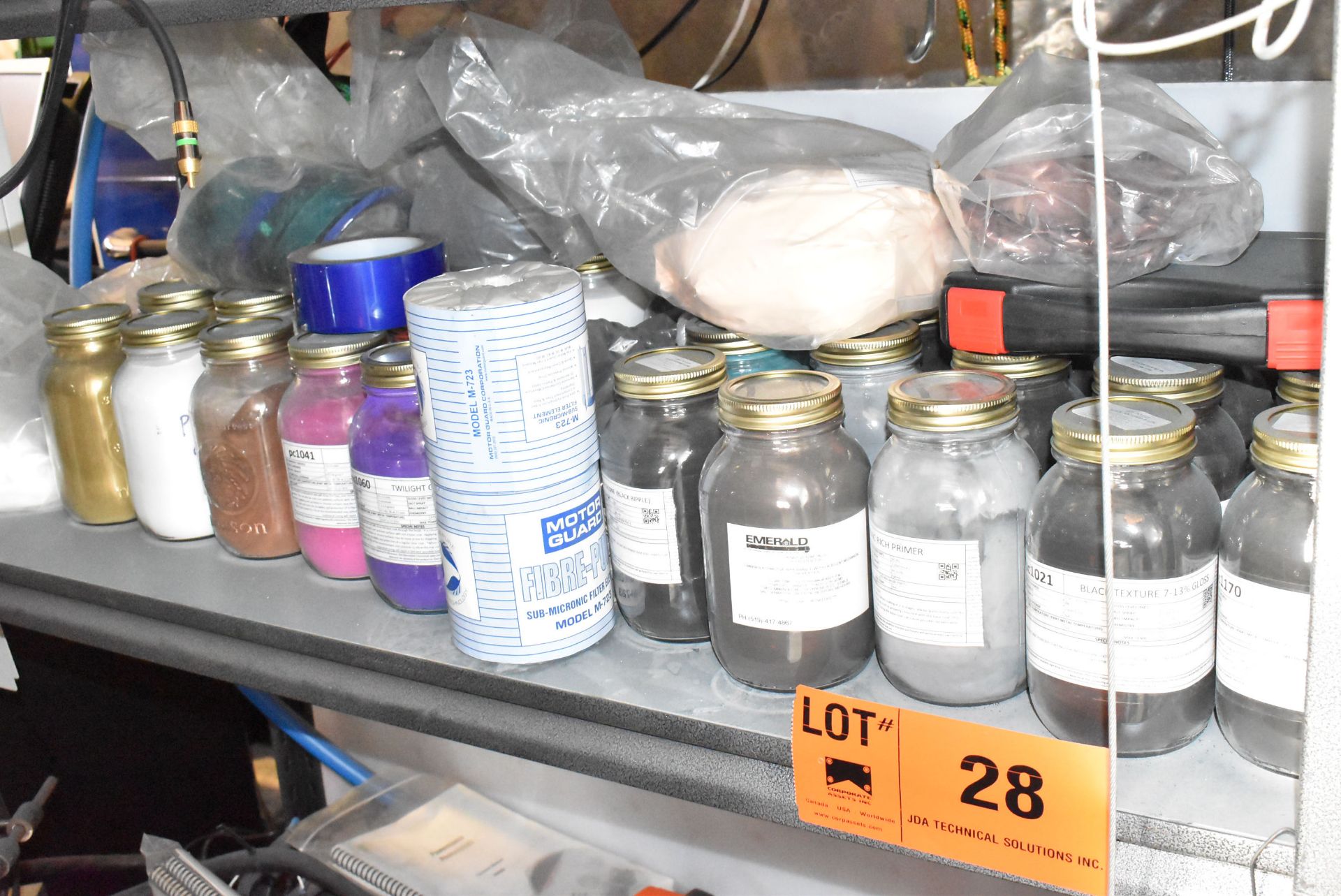 LOT/ ASSORTED POWDER COAT PAINT SUPPLIES - Image 3 of 4