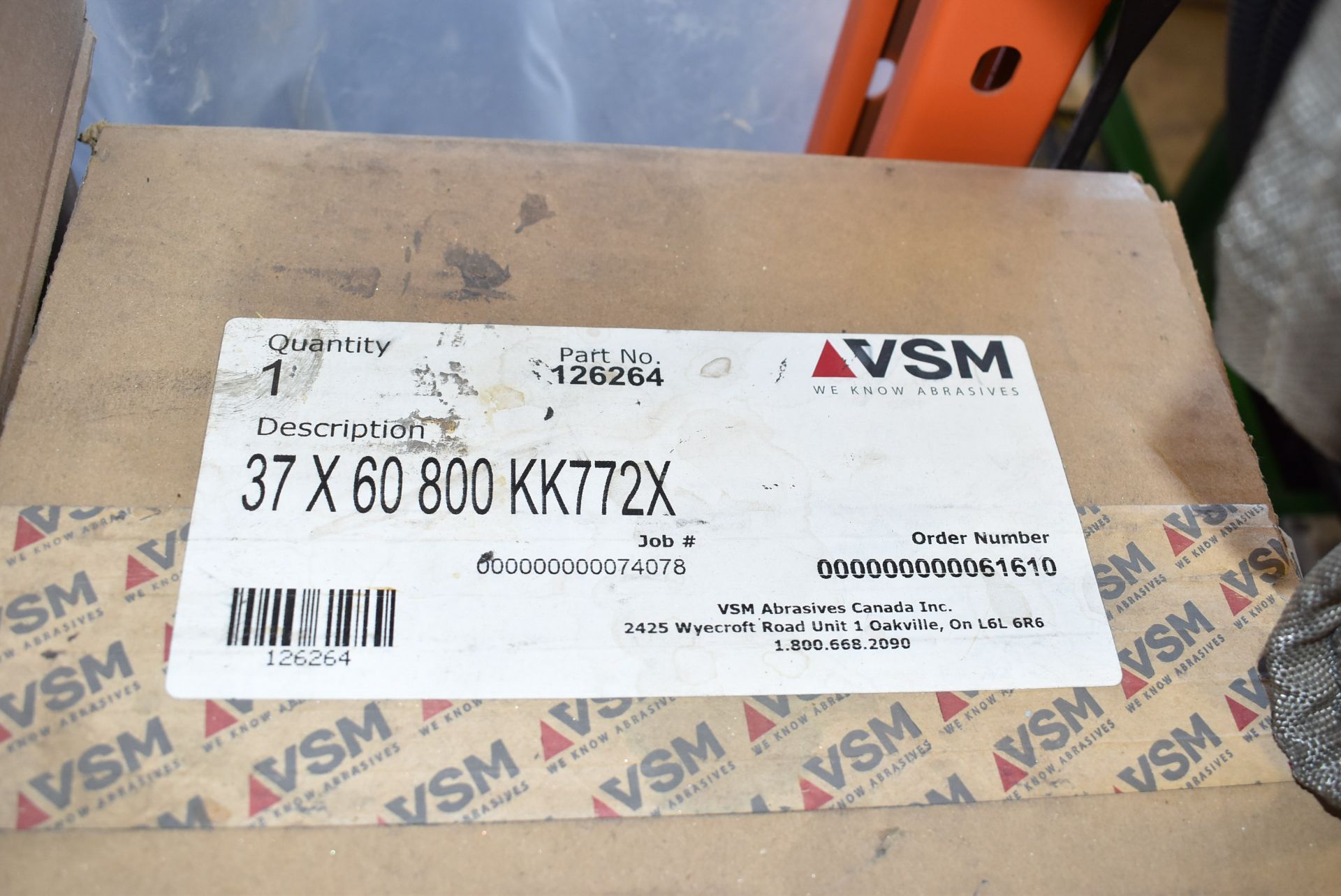 LOT/ VSM 37" X 60" SANDING BELTS - Image 2 of 5