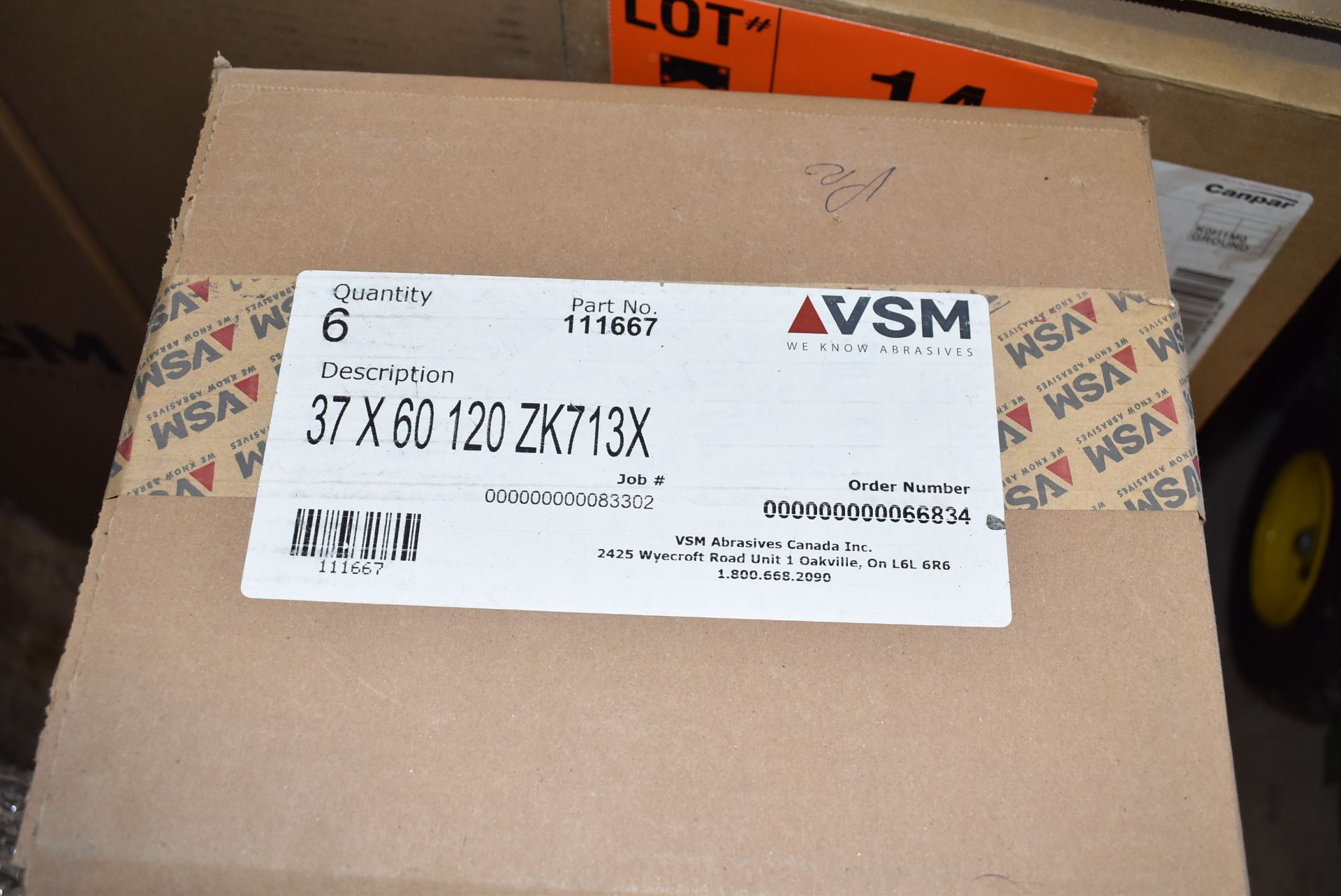 LOT/ VSM 37" X 60" SANDING BELTS - Image 3 of 5