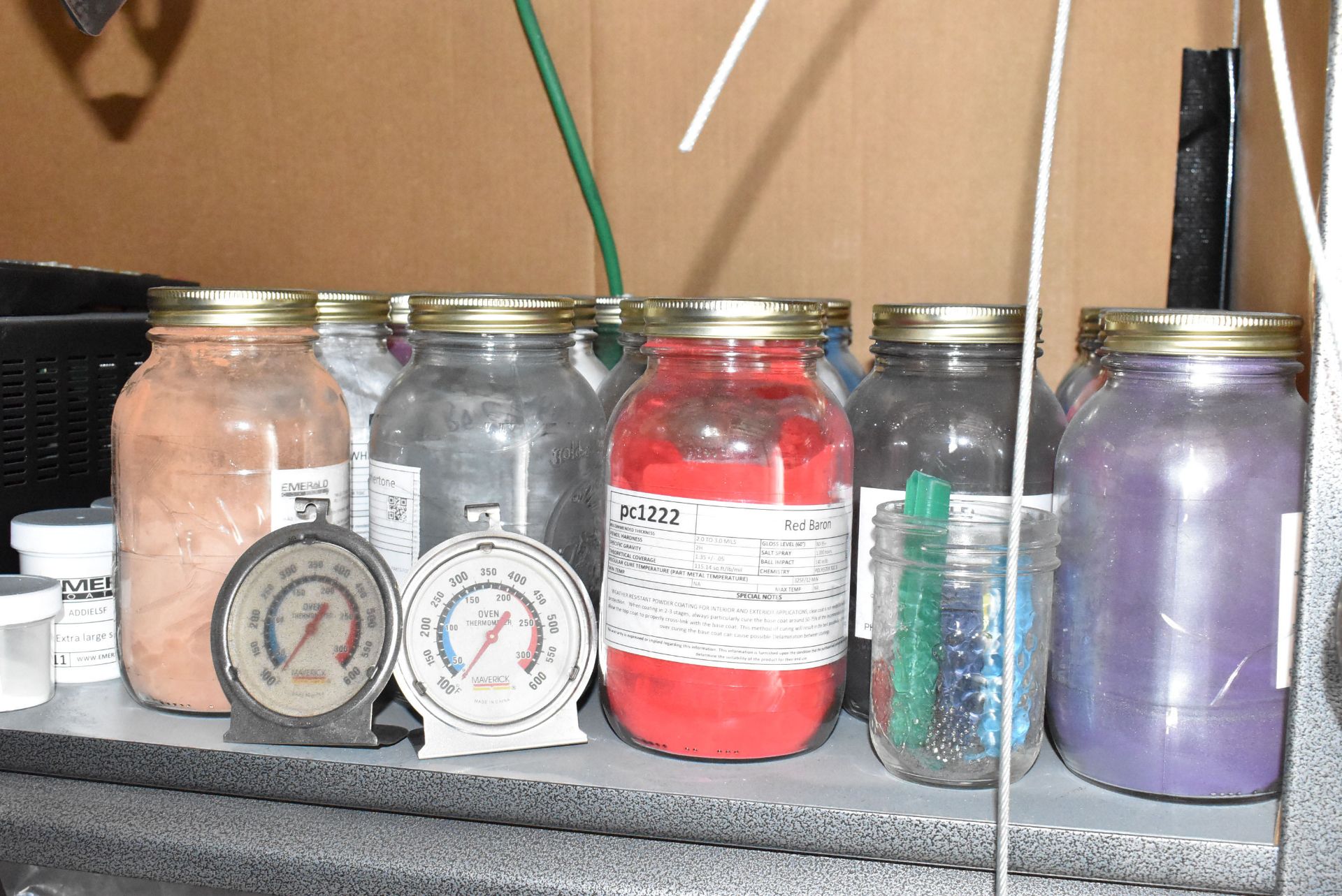 LOT/ ASSORTED POWDER COAT PAINT SUPPLIES - Image 4 of 4