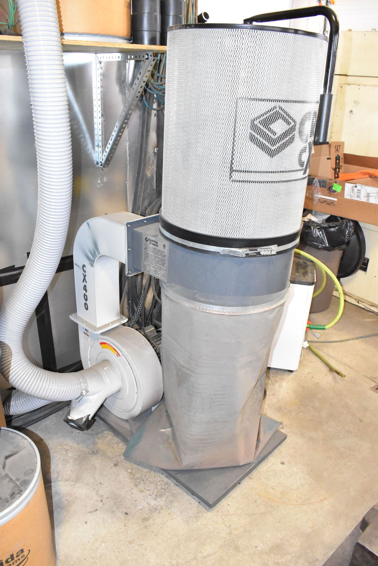 CRAFTEX (2018) CX-SERIES CX400 BAG TYPE DUST COLLECTOR, 220V/1PH/60HZ, S/N M177310 - Image 2 of 4