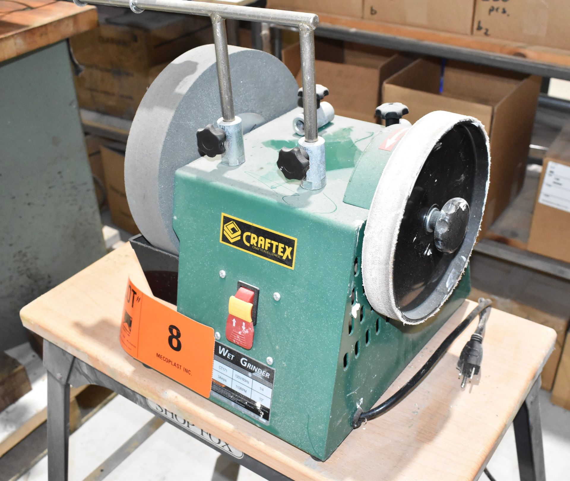 CRAFTEX CT171 10" WET GRINDER, S/N 151100120 - Image 3 of 4