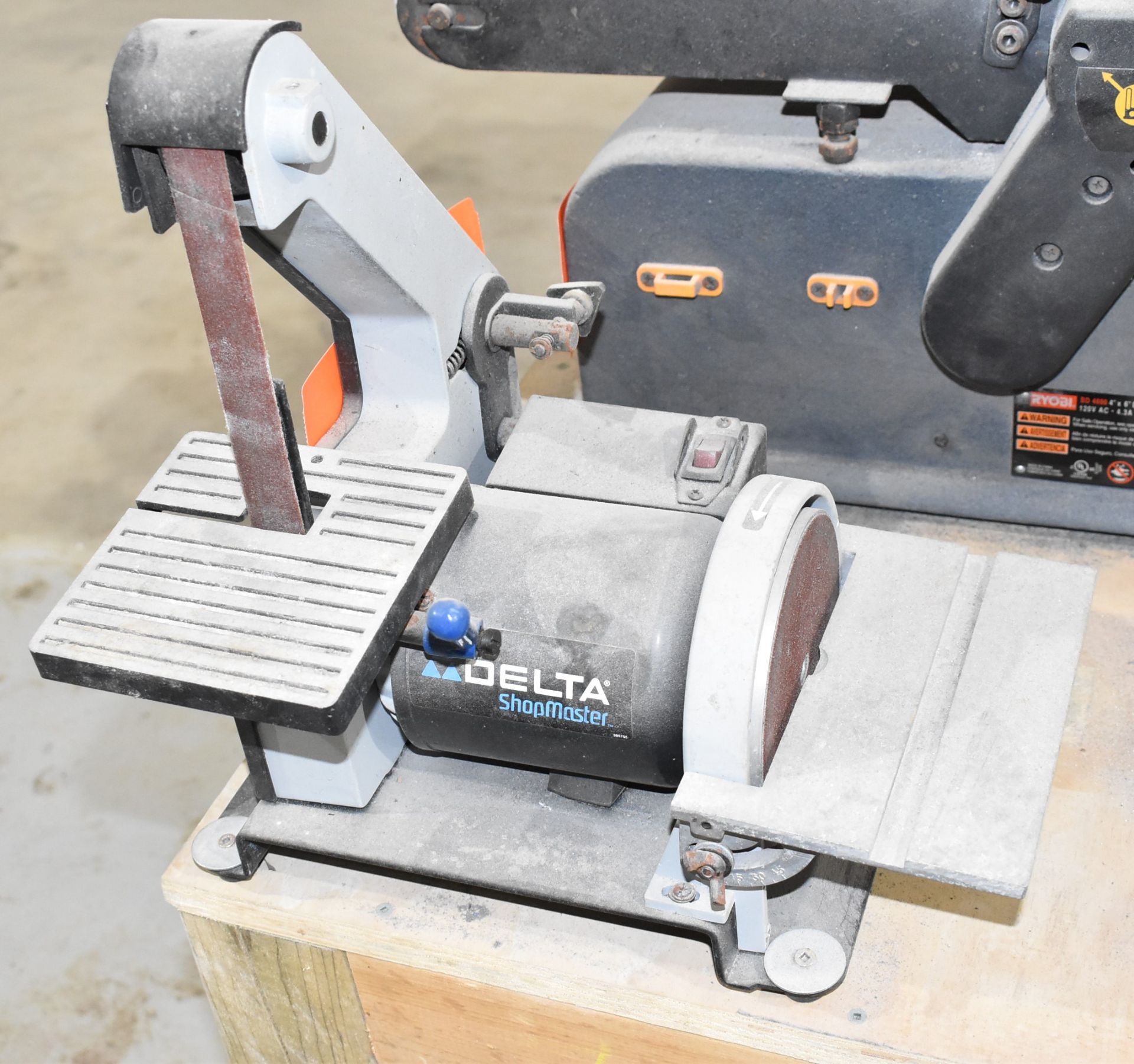 DELTA SA150 SHOPMASTER COMBINATION SANDER WITH 1" BELT & 5" DISC, S/N N/A - Image 3 of 4