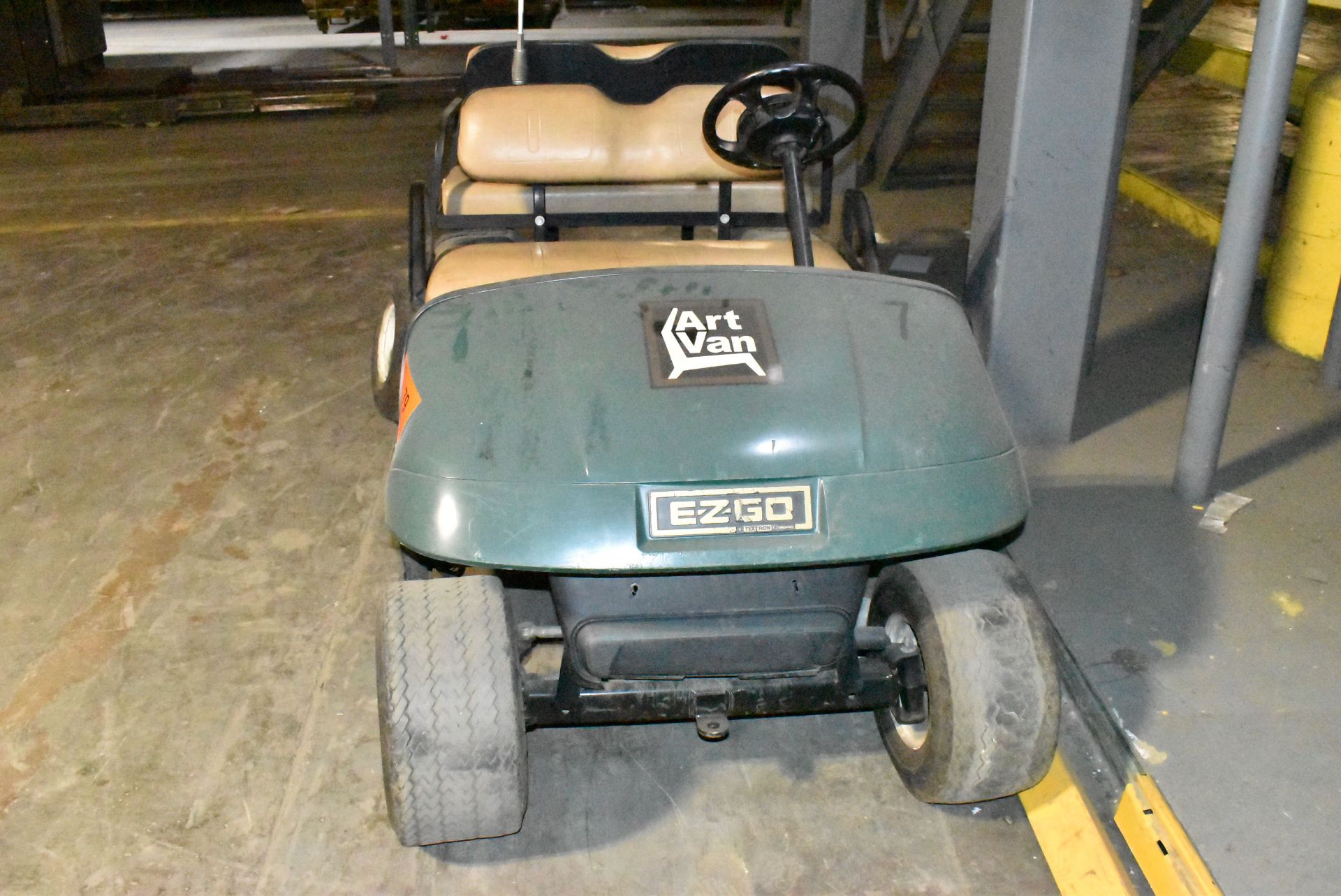 EZ-GO H202 ELECTRIC GOLF CART WITH REAR-FACING BENCH, (BATTERIES NOT INCLUDED), S/N: N/A [RIGGING - Image 3 of 4