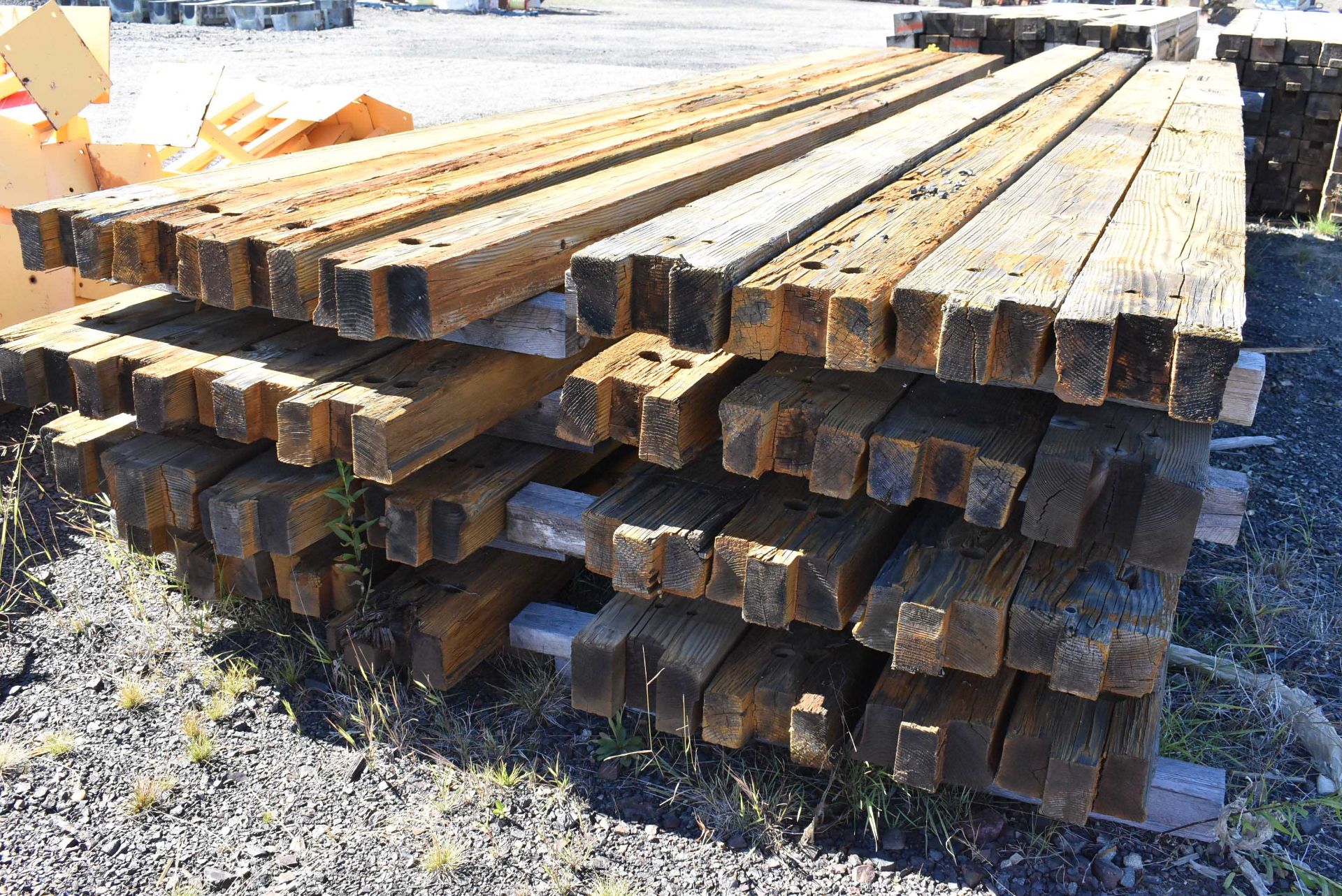 LOT/ (APPROX. 32) 4.5"x9.5"x21' SHAFT GUIDES (CMD YARD) [CMD-291-22S] - Image 2 of 2
