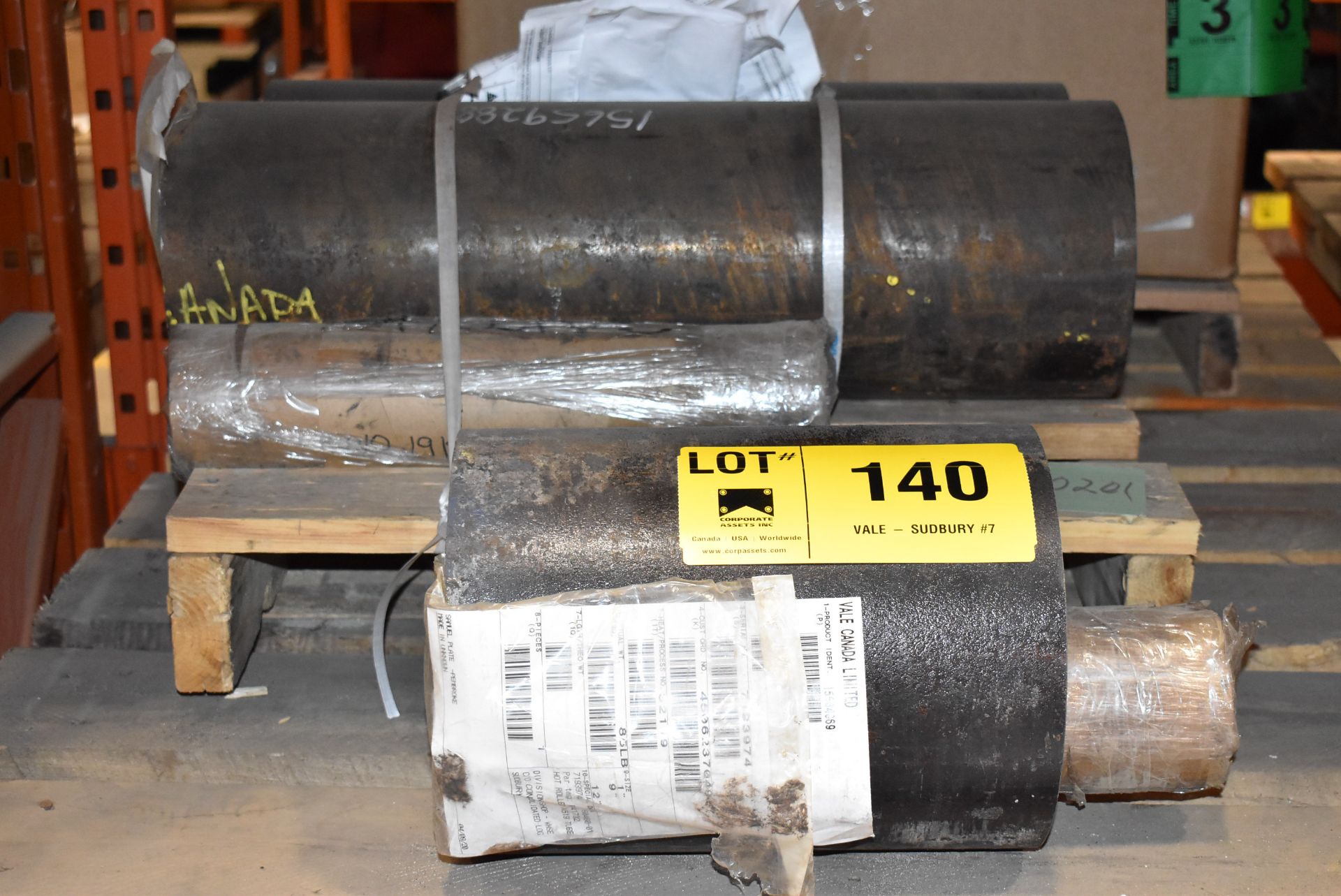 LOT/ SURPLUS ROUND PIPE CUT OFFS (CMD WAREHOUSE) [CMD-113-22S]