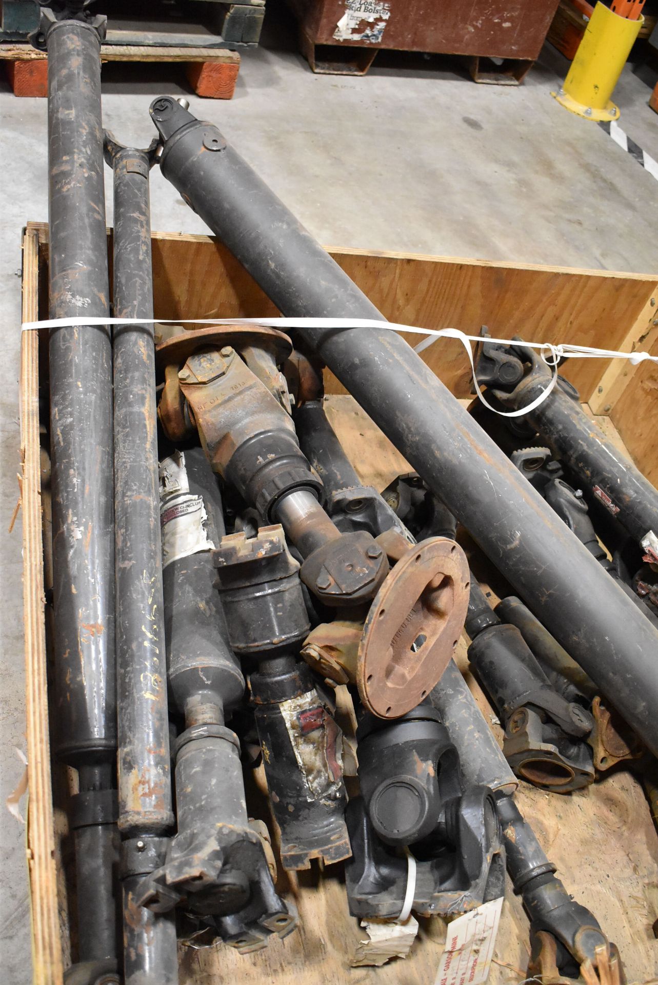 LOT/ SKID WITH MOBILE EQUIPMENT DRIVE SHAFTS (CMD WAREHOUSE) [CMD-038-22S] - Image 2 of 4