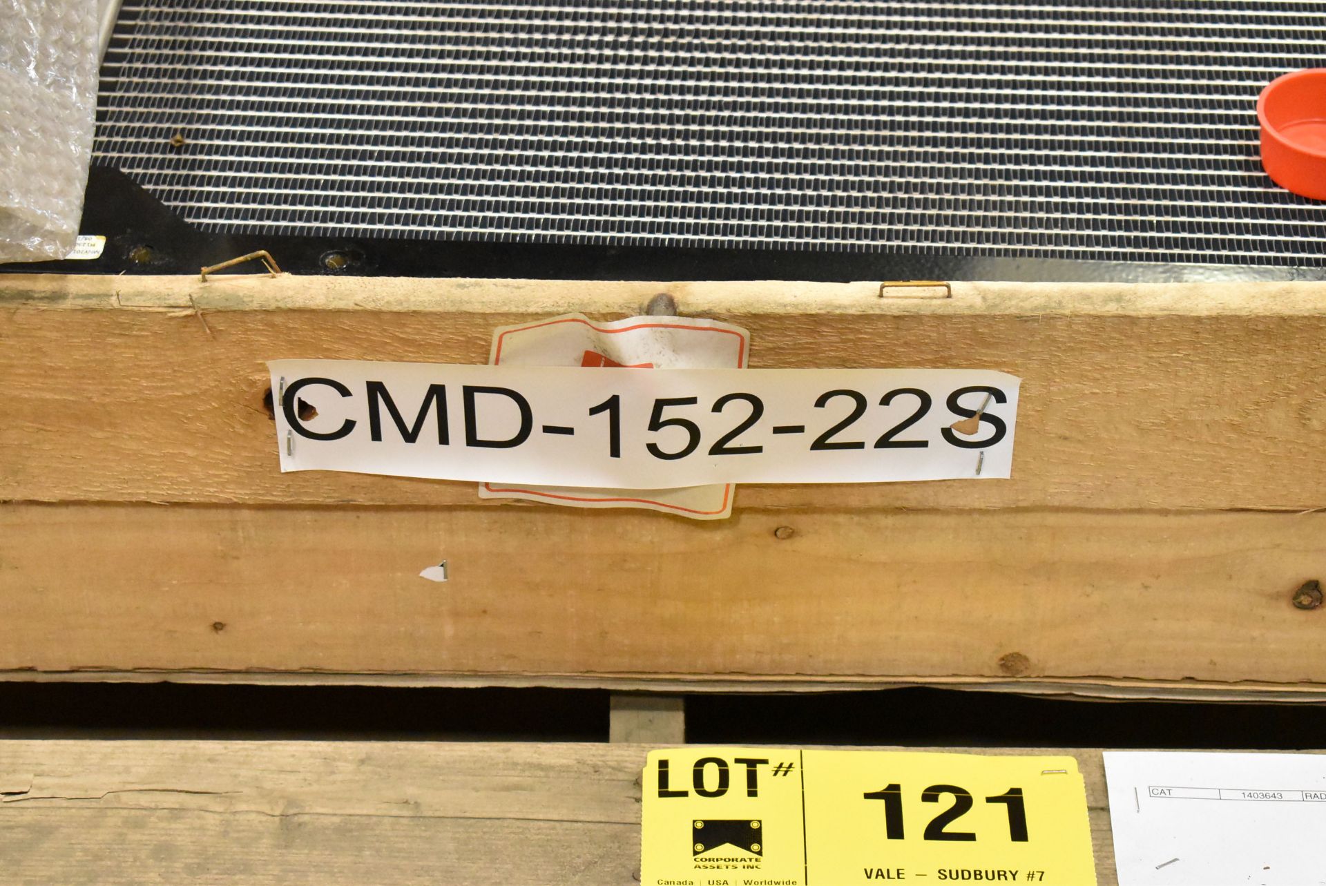 CATERPILLAR 1403643 RADIATOR (CMD WAREHOUSE) [CMD-152-22S] - Image 4 of 4