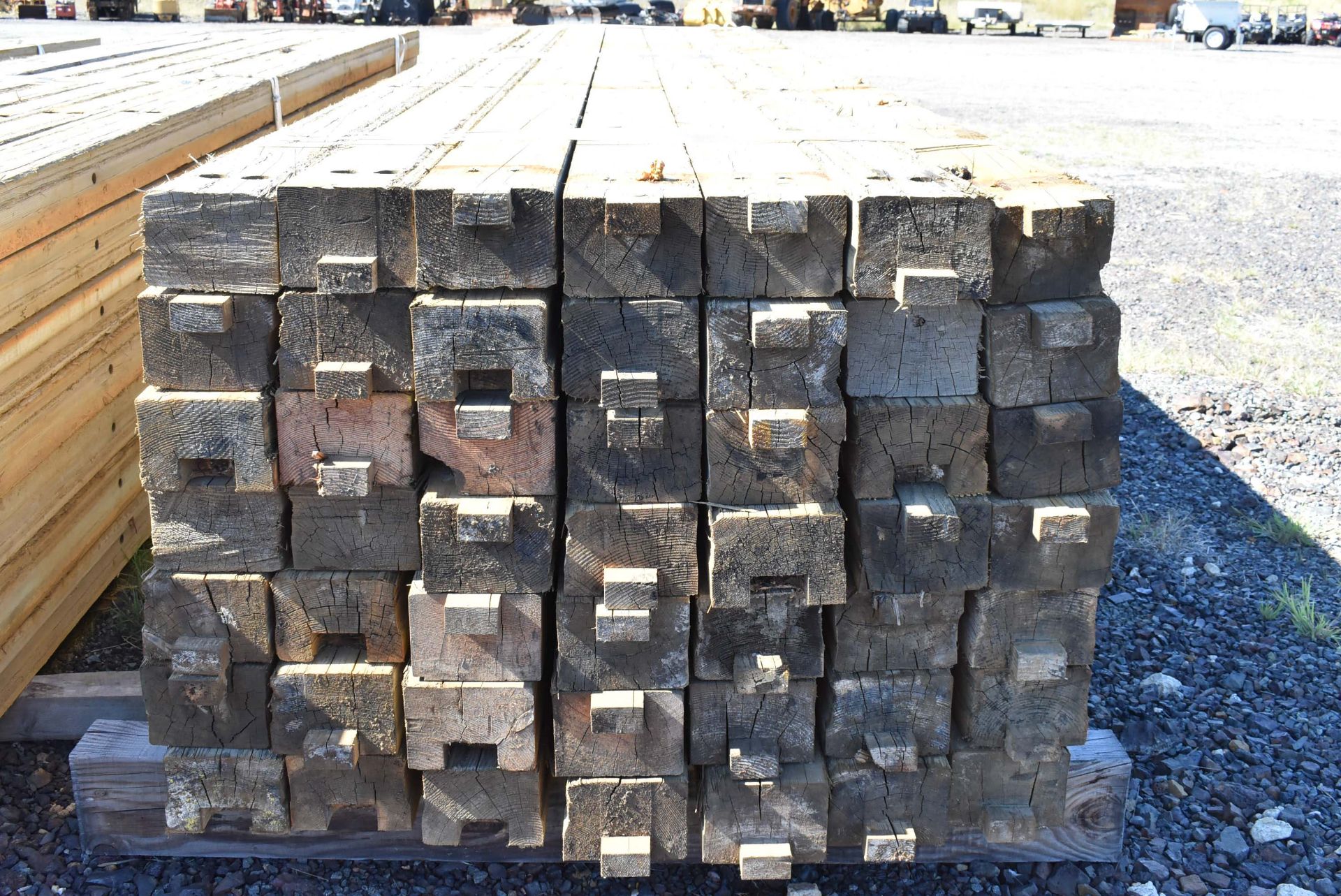 LOT/ (APPROX. 49) 5.5"x7.5"x21' SHAFT GUIDES (CMD YARD) [CMD-292-22S] - Image 2 of 2