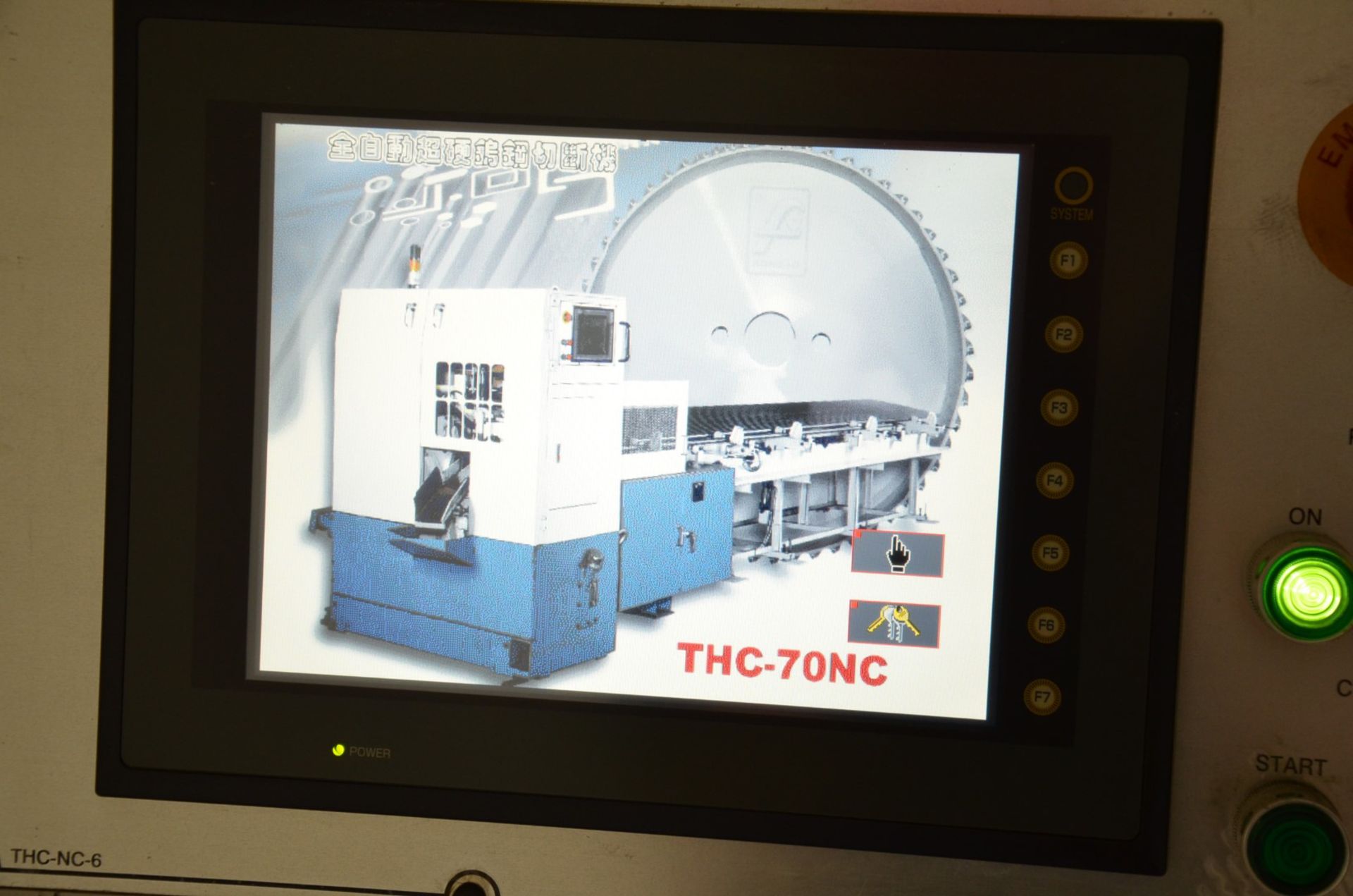 FH MACHINERY (2013) THC-B70NC FULLY AUTOMATIC HIGH SPEED CNC CIRCULAR COLD CUT SAW WITH HMI THC-NC-6 - Image 18 of 18
