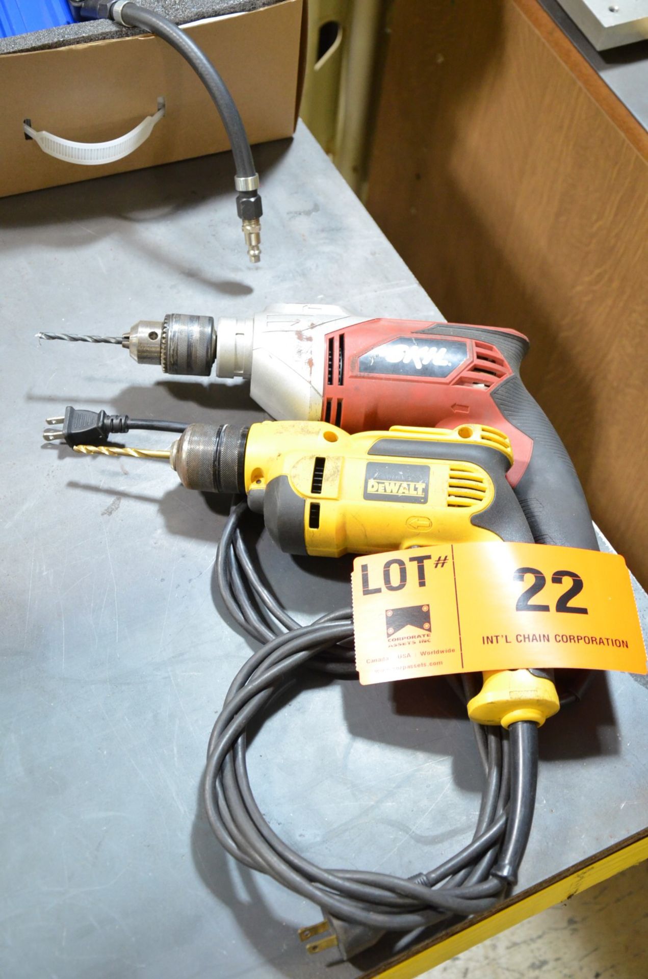 LOT/ (2) ELECTRIC DRILLS - Image 2 of 2