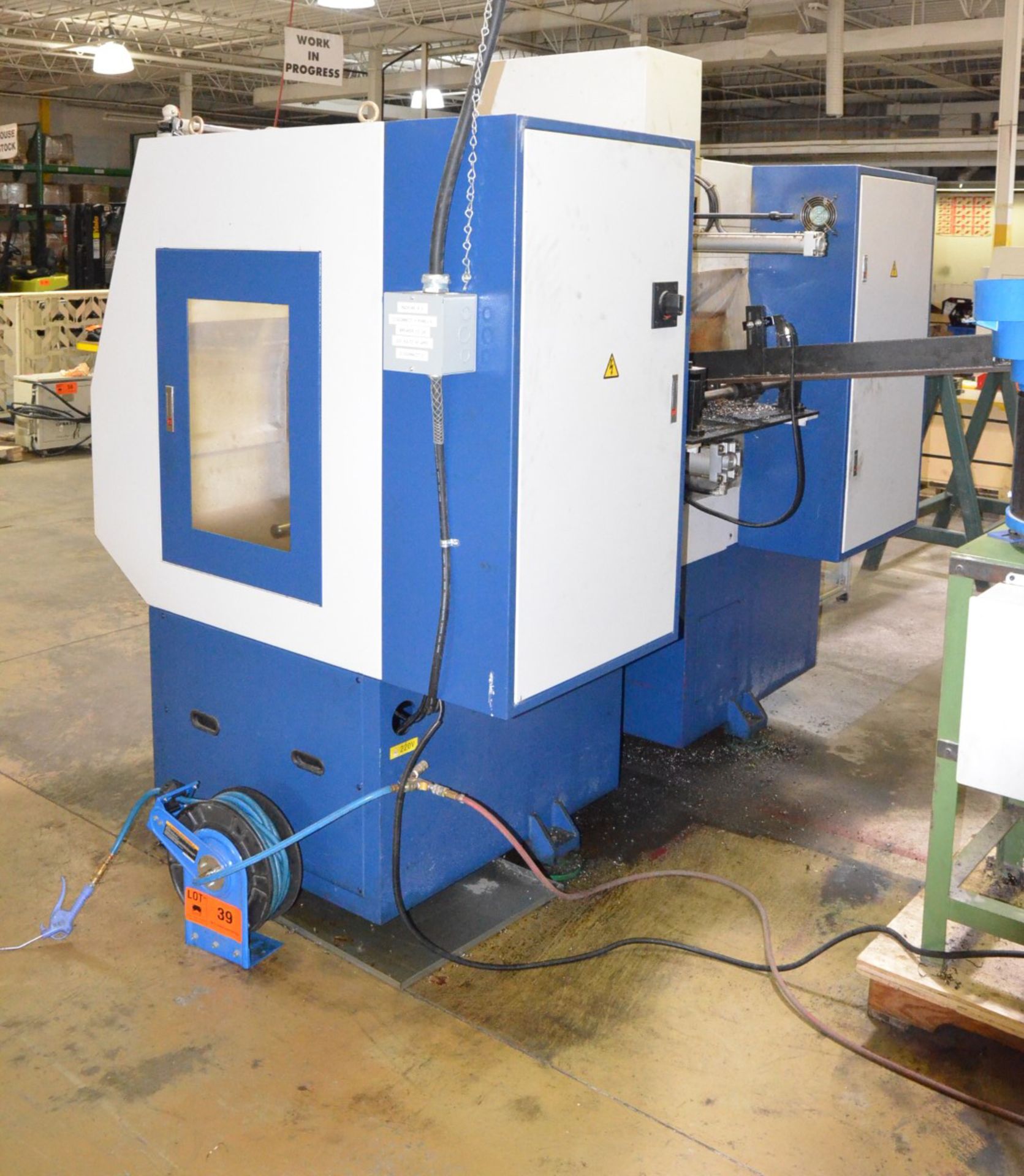 FH MACHINERY (2013) FHC-120EA CNC AUTOMATIC OPPOSING SPINDLE CHAMFERING MACHINE WITH SHIHLIN EA-12 - Image 8 of 19