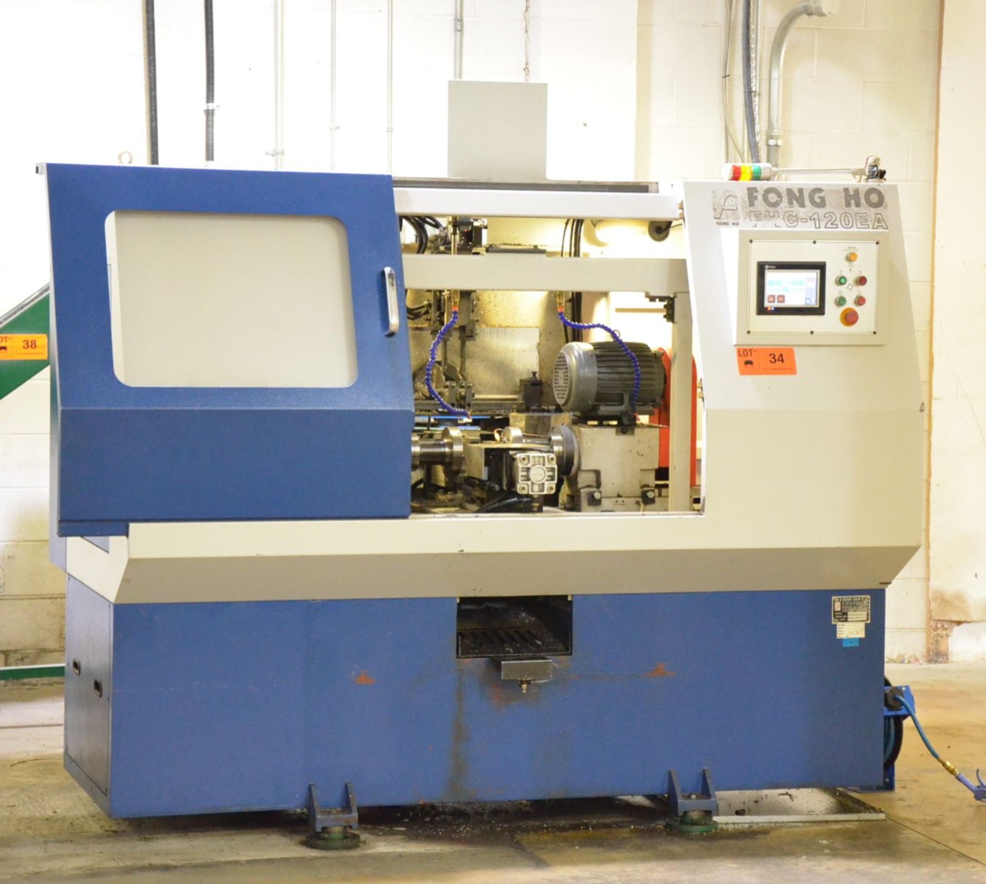 FH MACHINERY (2013) FHC-120EA CNC AUTOMATIC OPPOSING SPINDLE CHAMFERING MACHINE WITH SHIHLIN EA-12 - Image 2 of 19