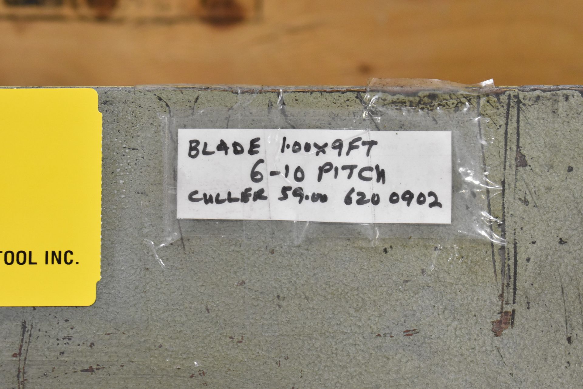 CANADIAN TOOL 10" HORIZONTAL BAND SAW, 120V/1PH/60HZ, S/N 10180 (CI) [RIGGING FEE FOR LOT #7 - $50 - Image 3 of 6