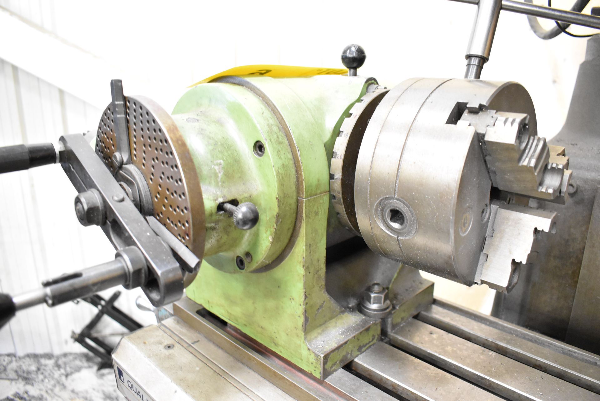 MECATECNICA DU4175 INDEXING HEAD WITH 6" 3-JAW CHUCK AND TAILSTOCK, S/N N/A - Image 4 of 4