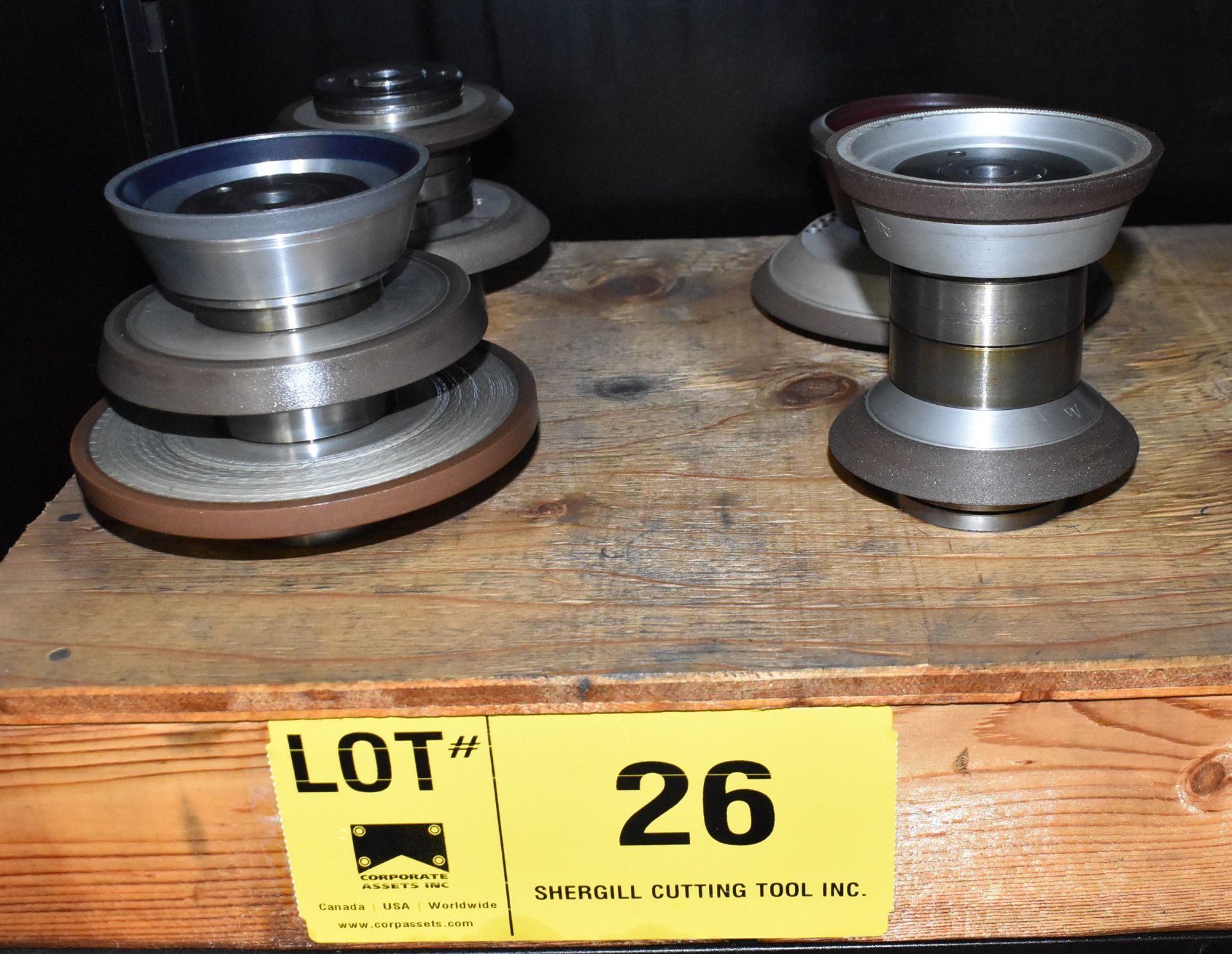 LOT/ (4) GRINDING SPINDLES