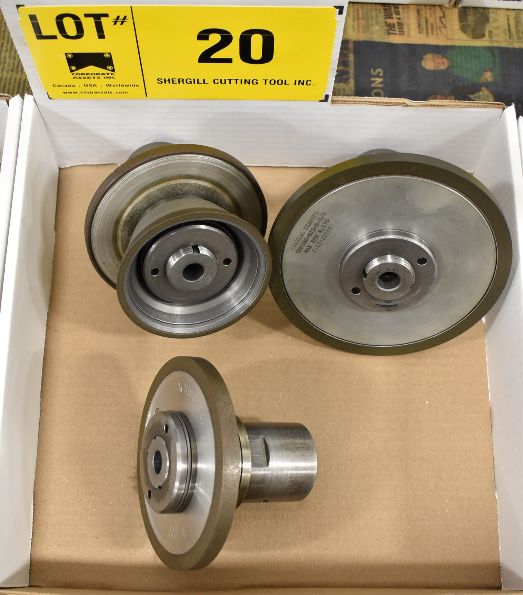 LOT/ (3) GRINDING SPINDLES