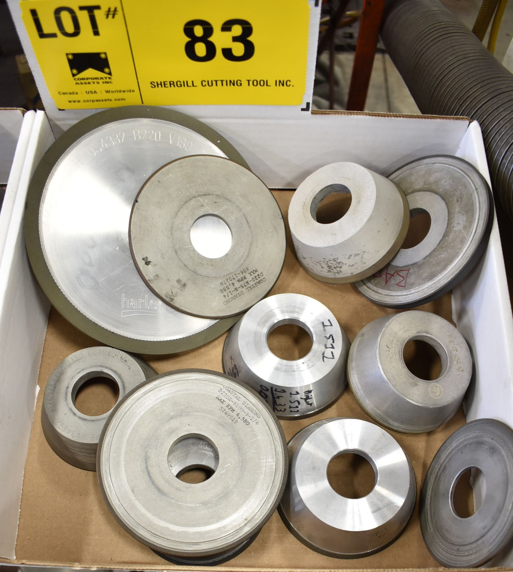 LOT/ DIAMOND GRINDING WHEELS