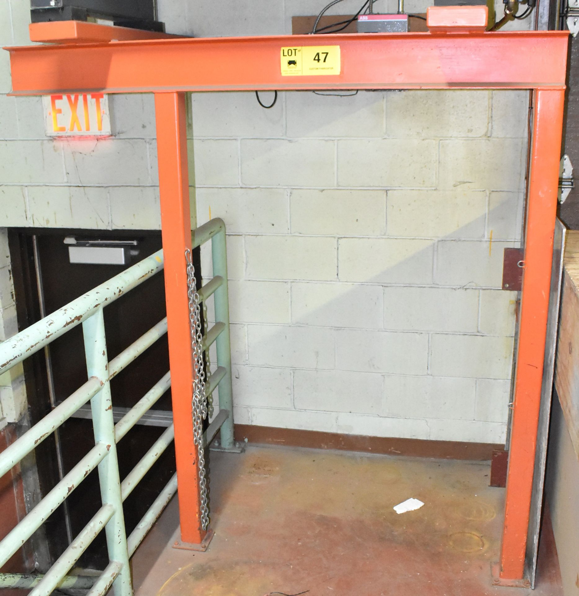 Steel frame compressor stand (CI)